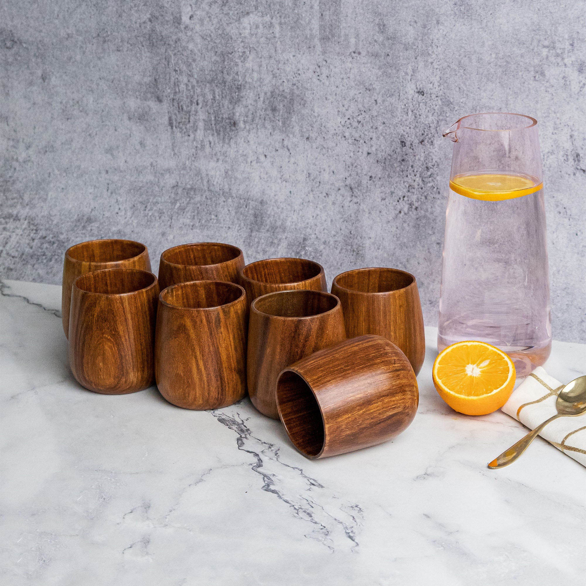 Azulik Glass Set of 8
