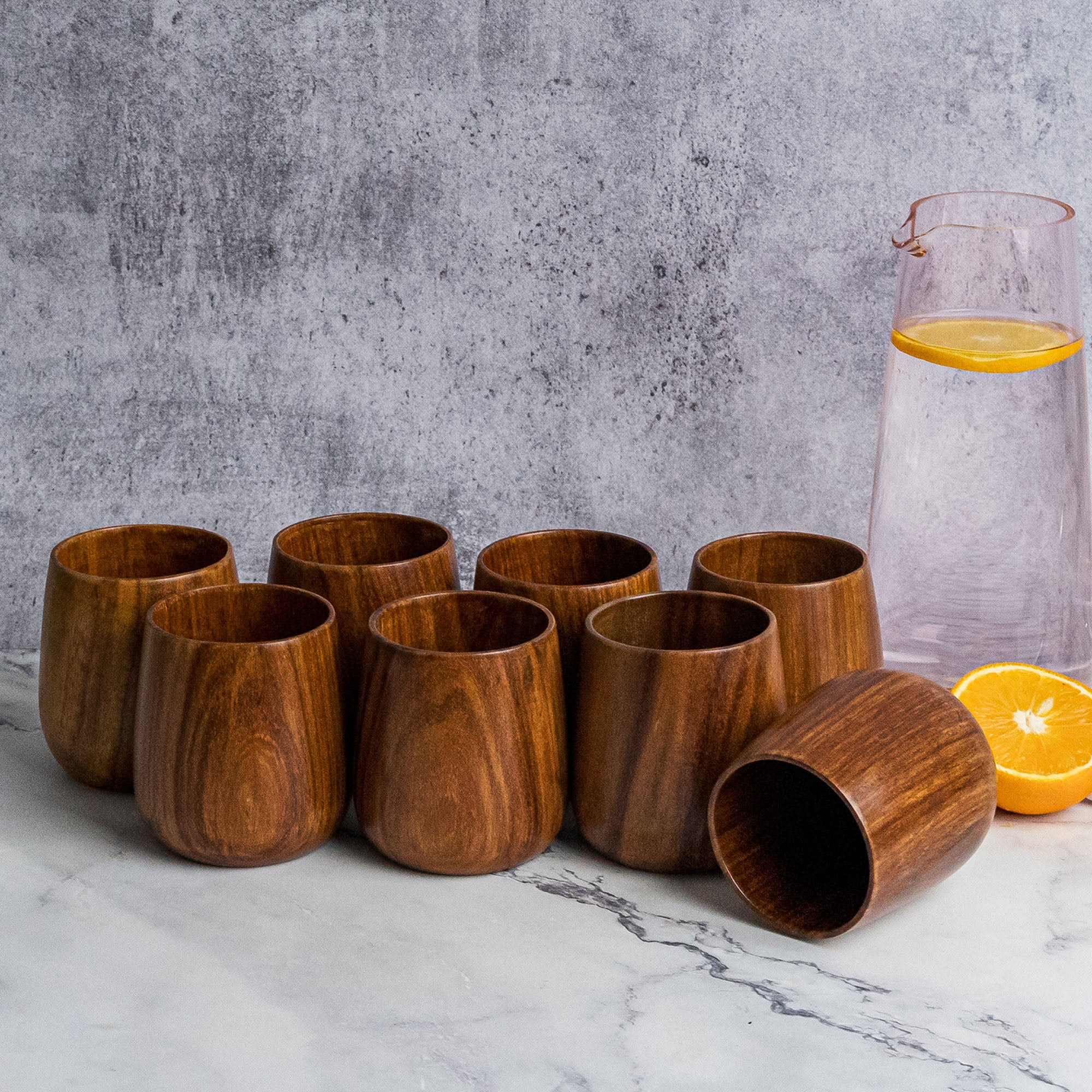 Azulik Glass Set of 8