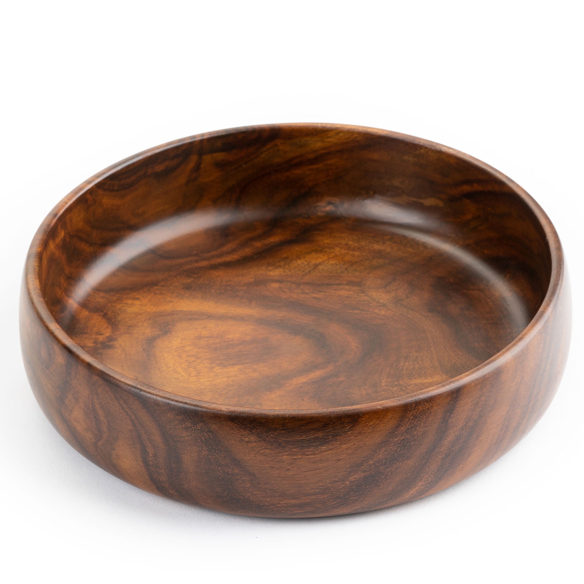 BARO WOODEN BOWLS - SET OF 1 LARGE AND 2 MEDIUM BOWLS