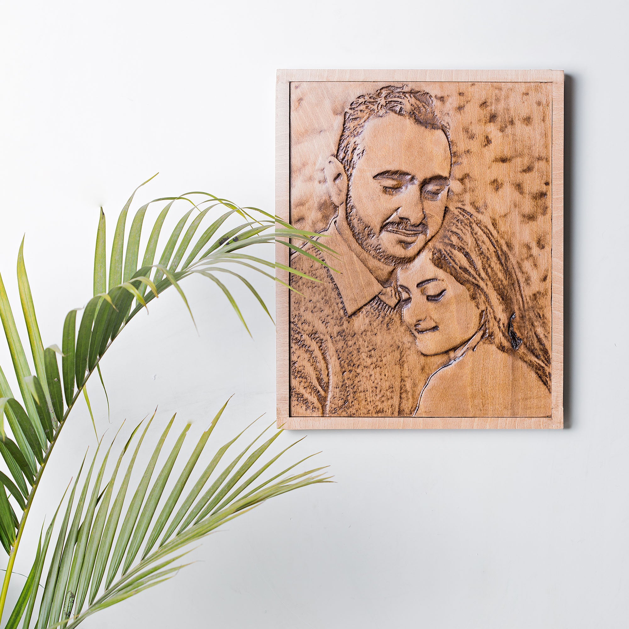 Wooden Engraved Portraits