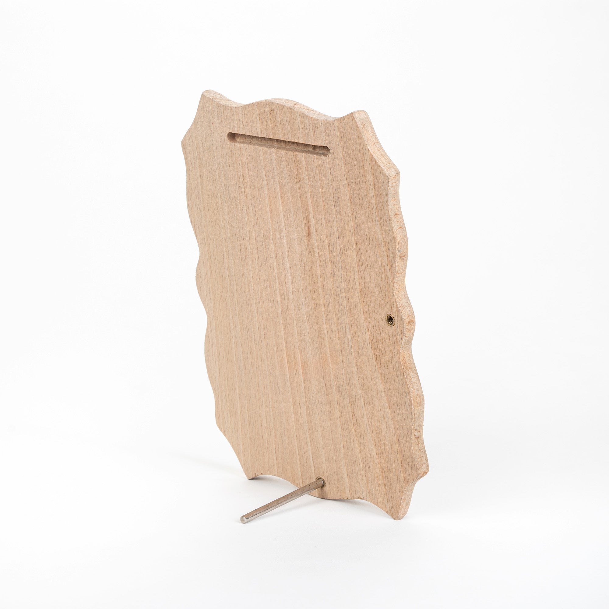 Wooden Engraved Zig-Zag Plaque