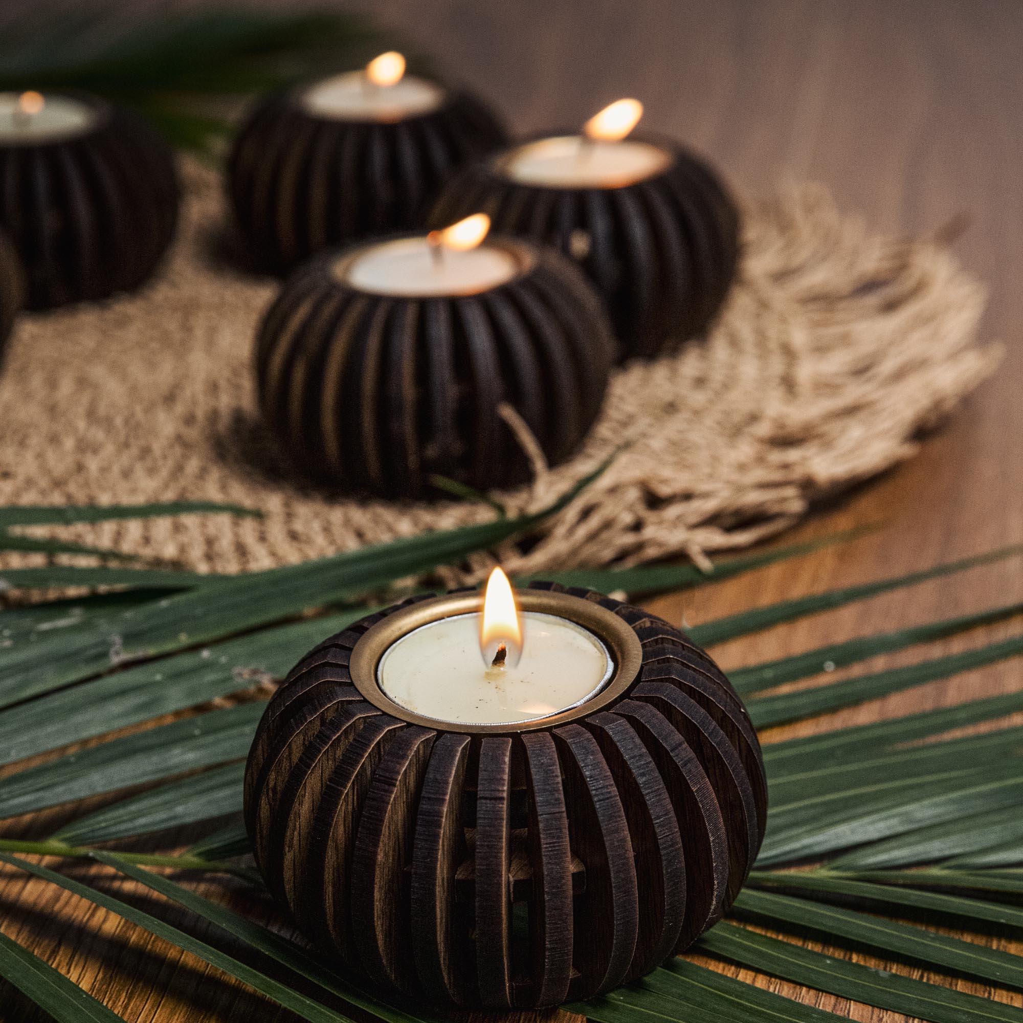 CERRA TEALIGHT HOLDER SET OF 6
