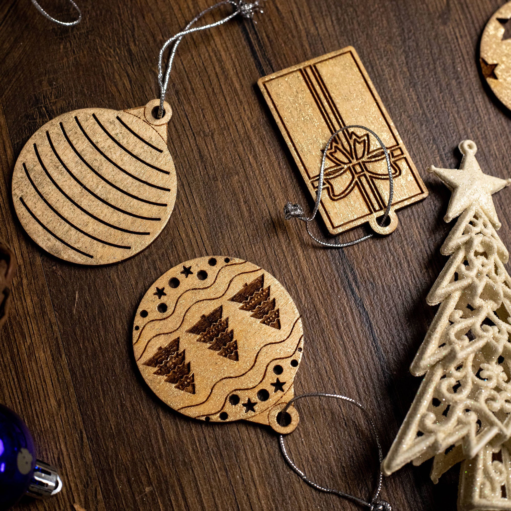 Assorted Christmas Ornament Set