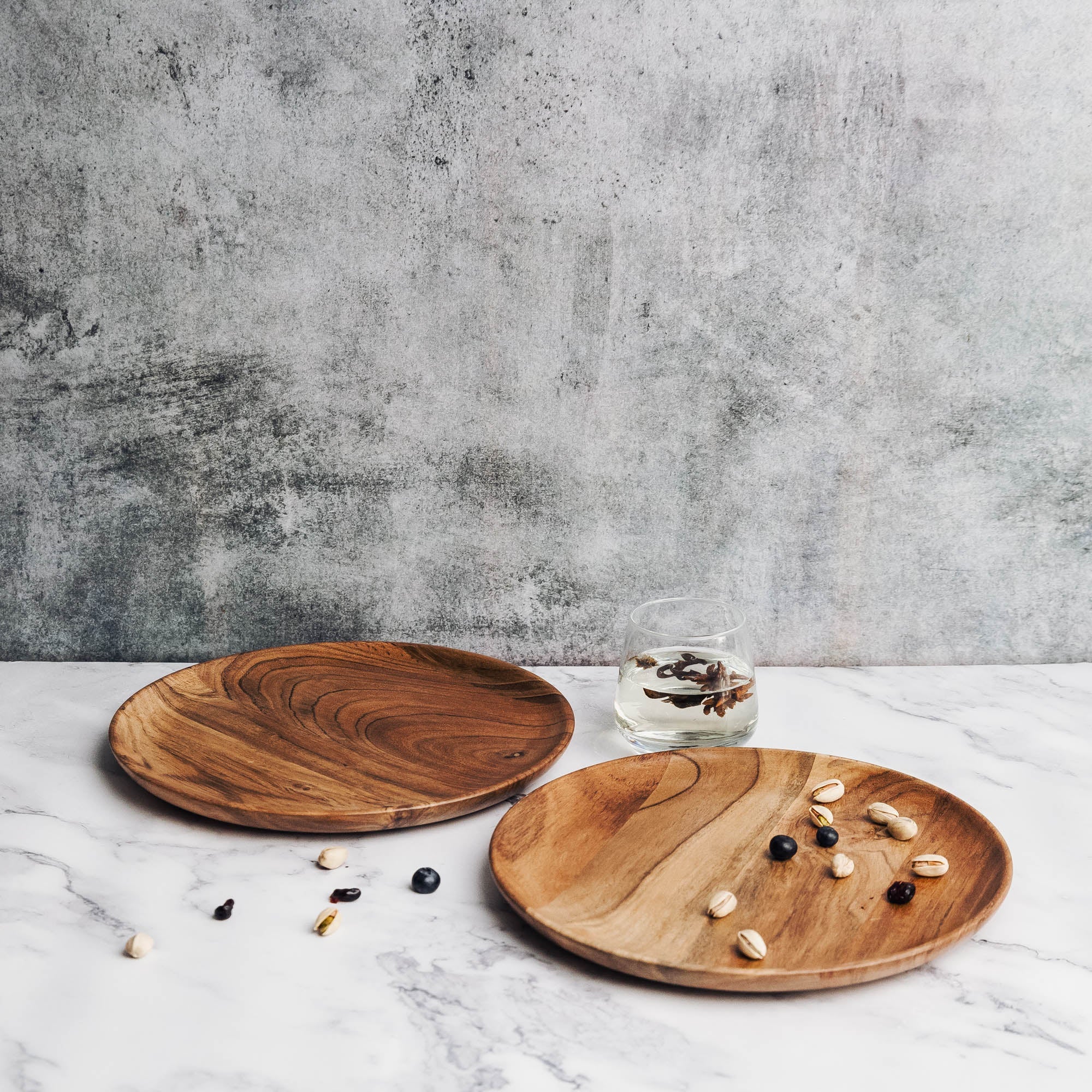 Dune Acacia Plates Set of 2 - Large