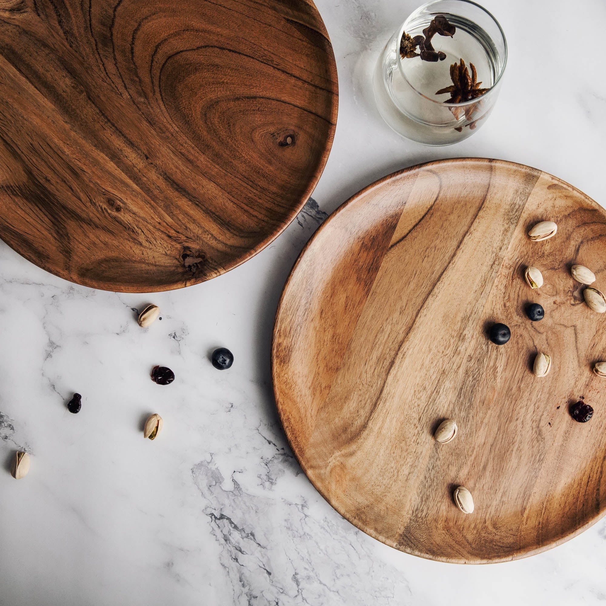 Dune Acacia Plates Set of 2 - Large