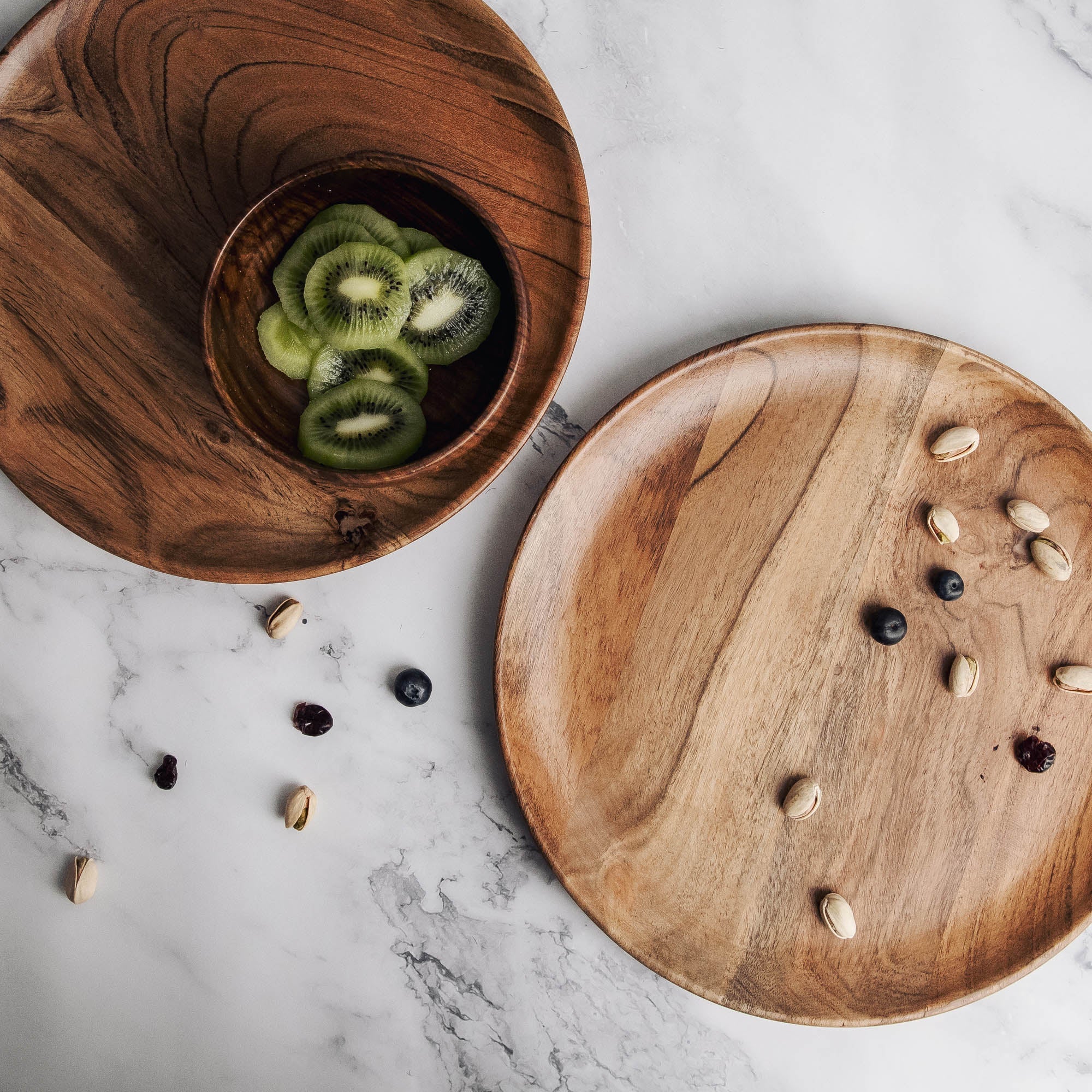 Dune Acacia Plates Set of 2 - Large