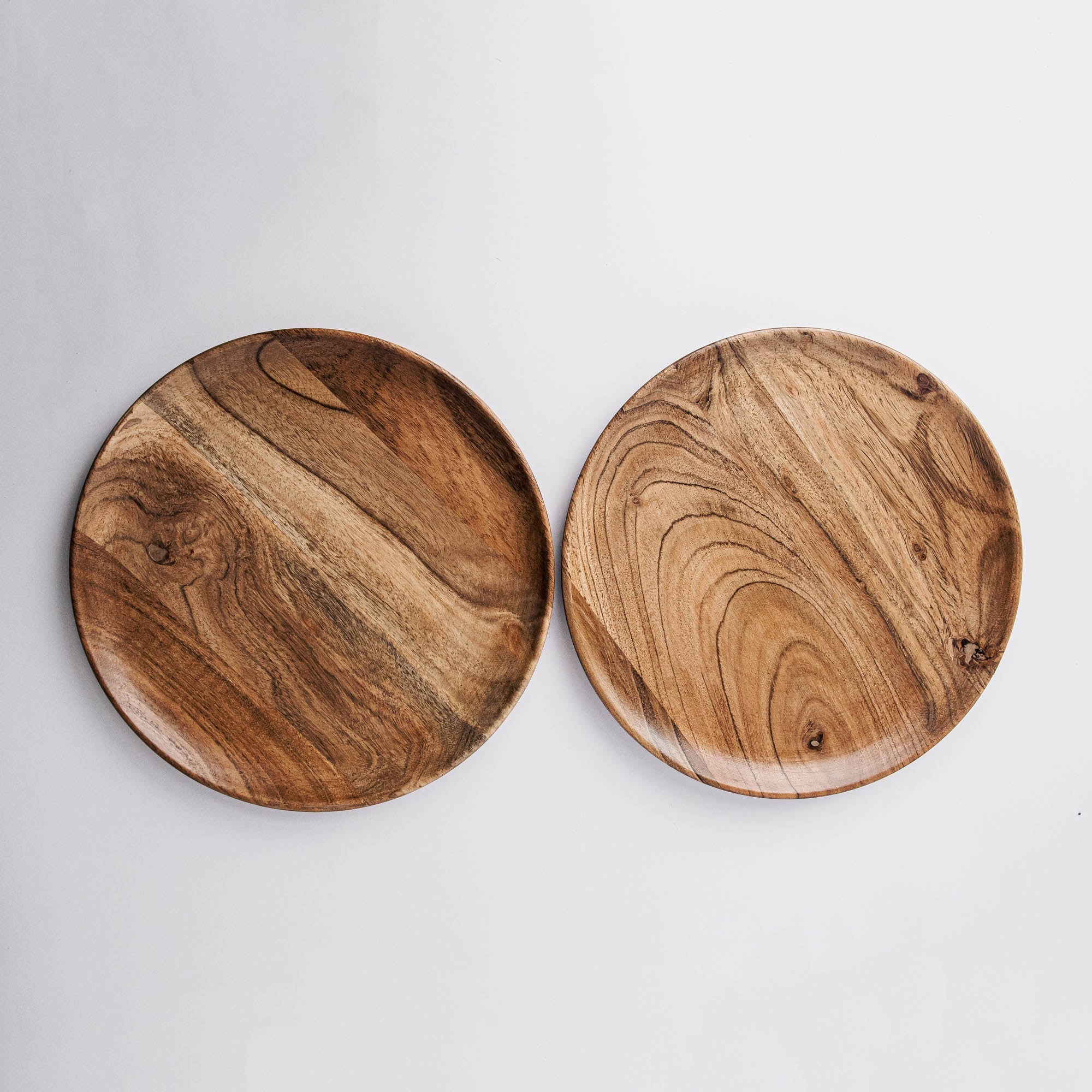 Dune Acacia Plates Set of 2 - Large