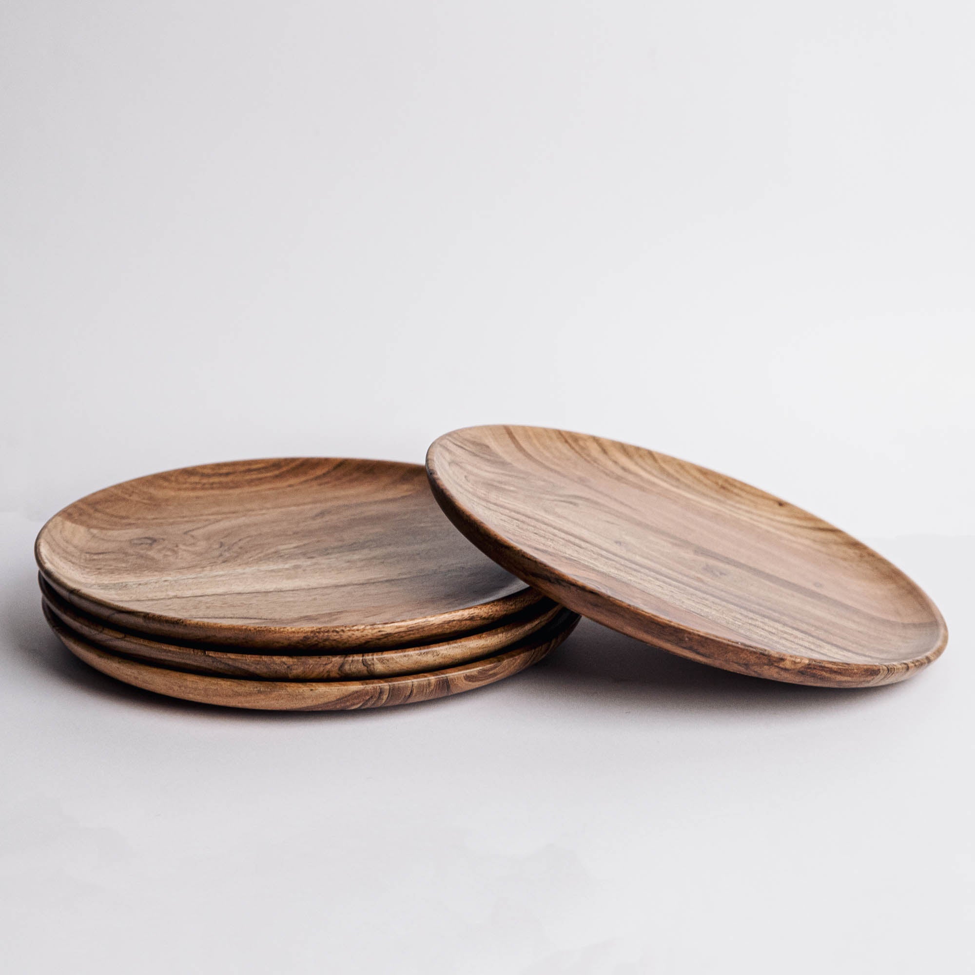 Dune Acacia Plates Set of 4 - Large