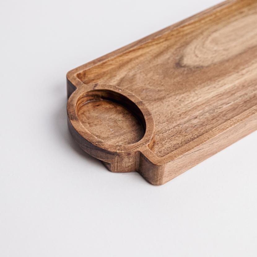 Datona Platter in Acacia Wood