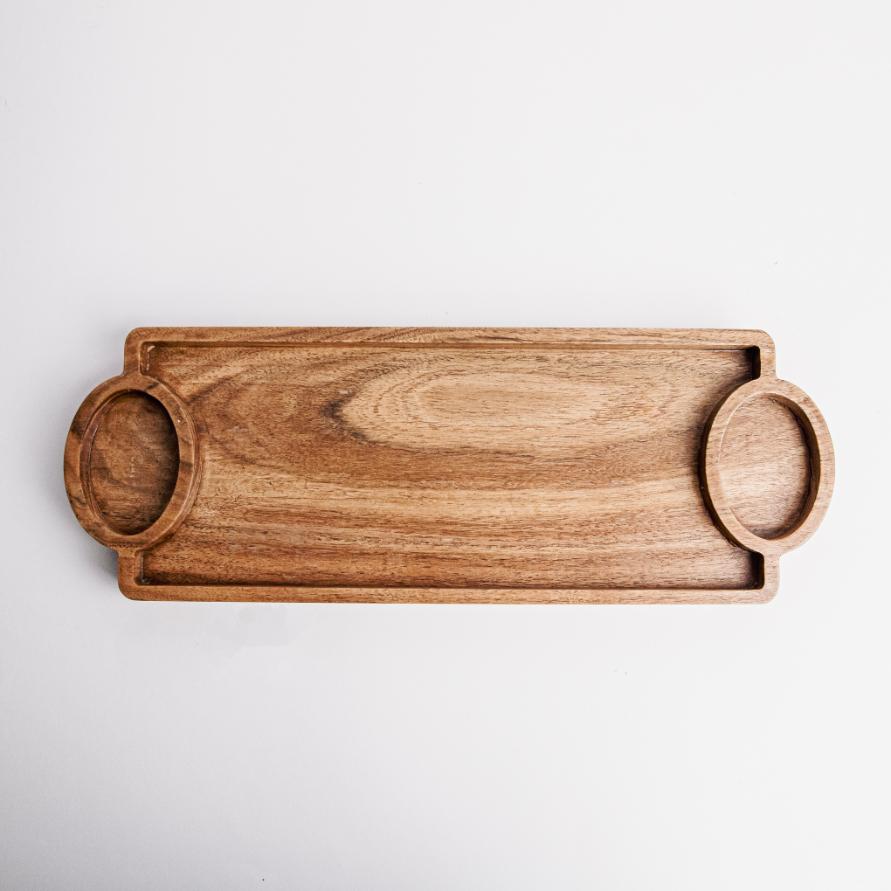 Datona Platter in Acacia Wood