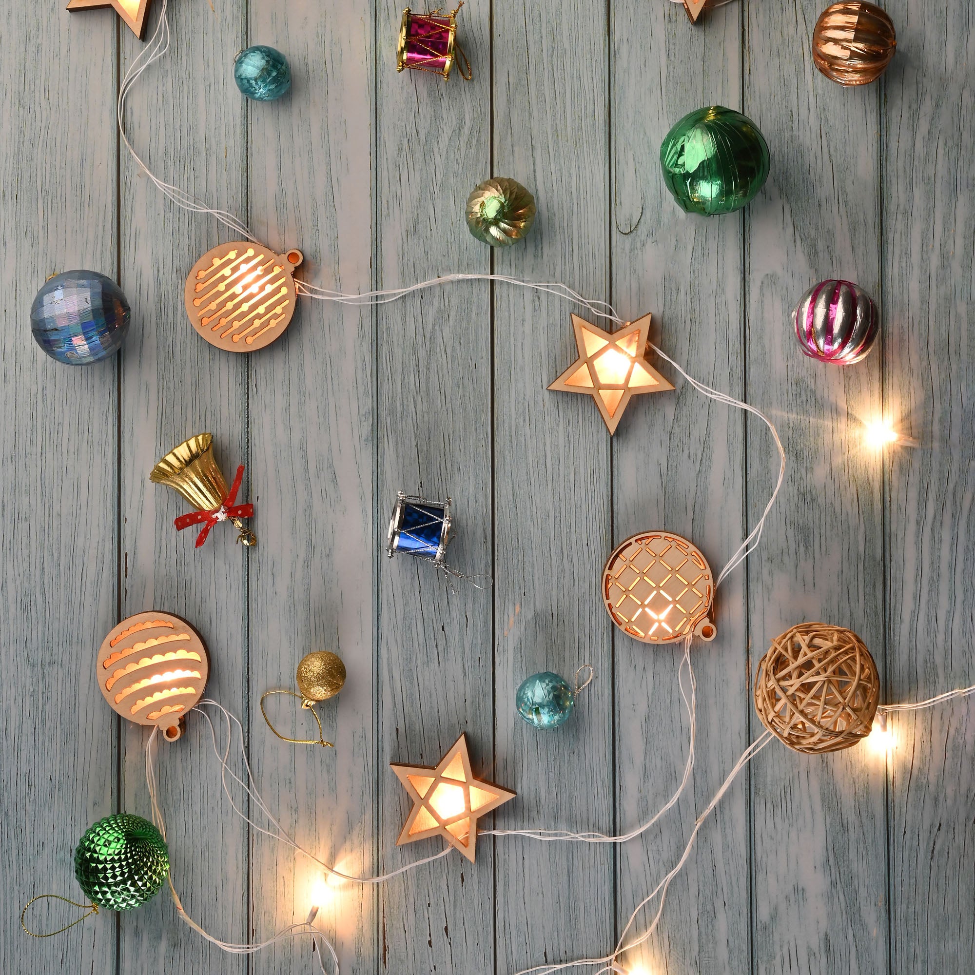 Rio Star-Baubles 3-D Bunting