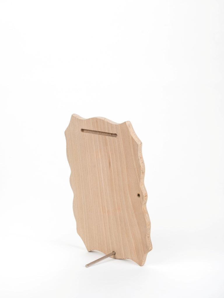 Wooden Engraved Zig-Zag Plaque