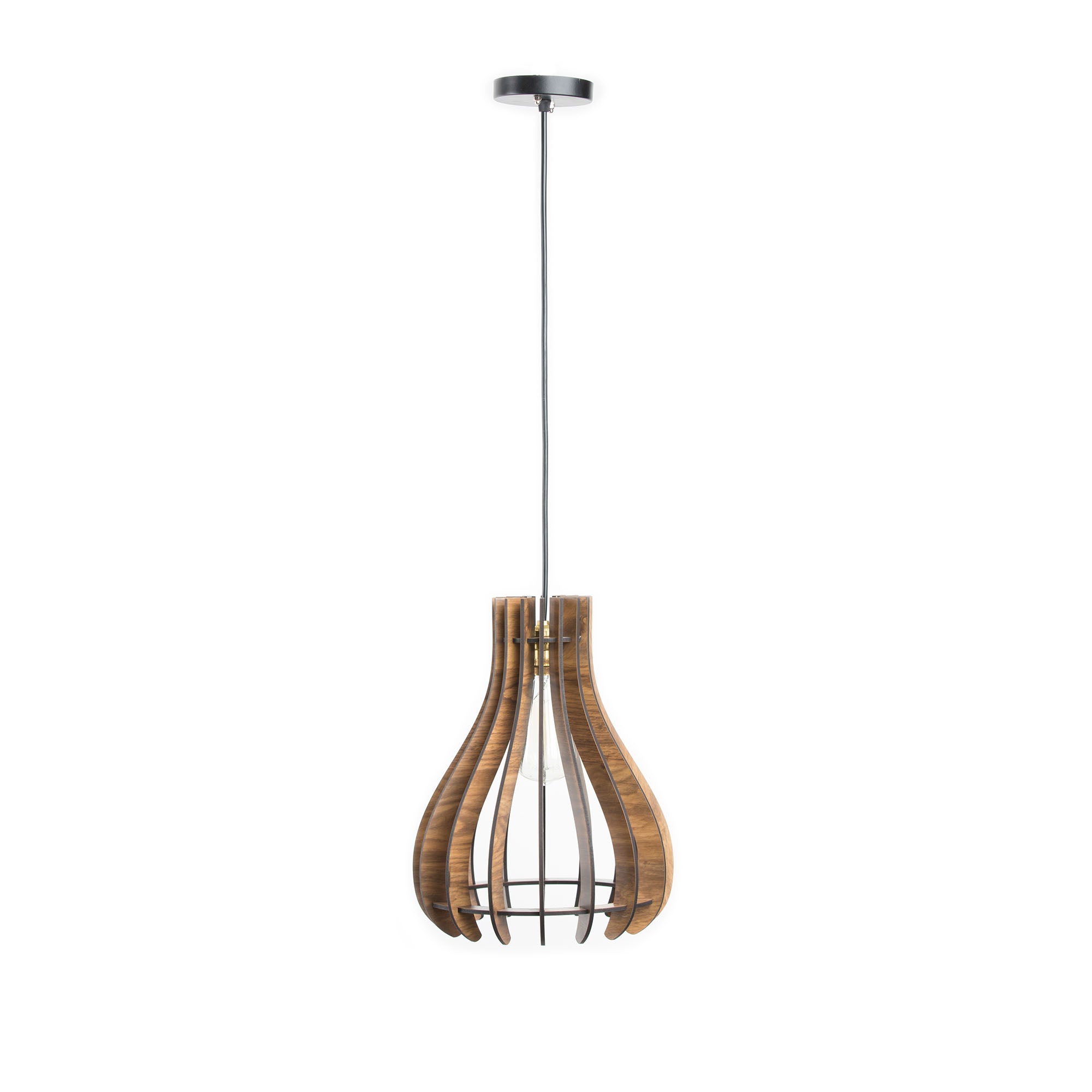 Modern poofy lamp