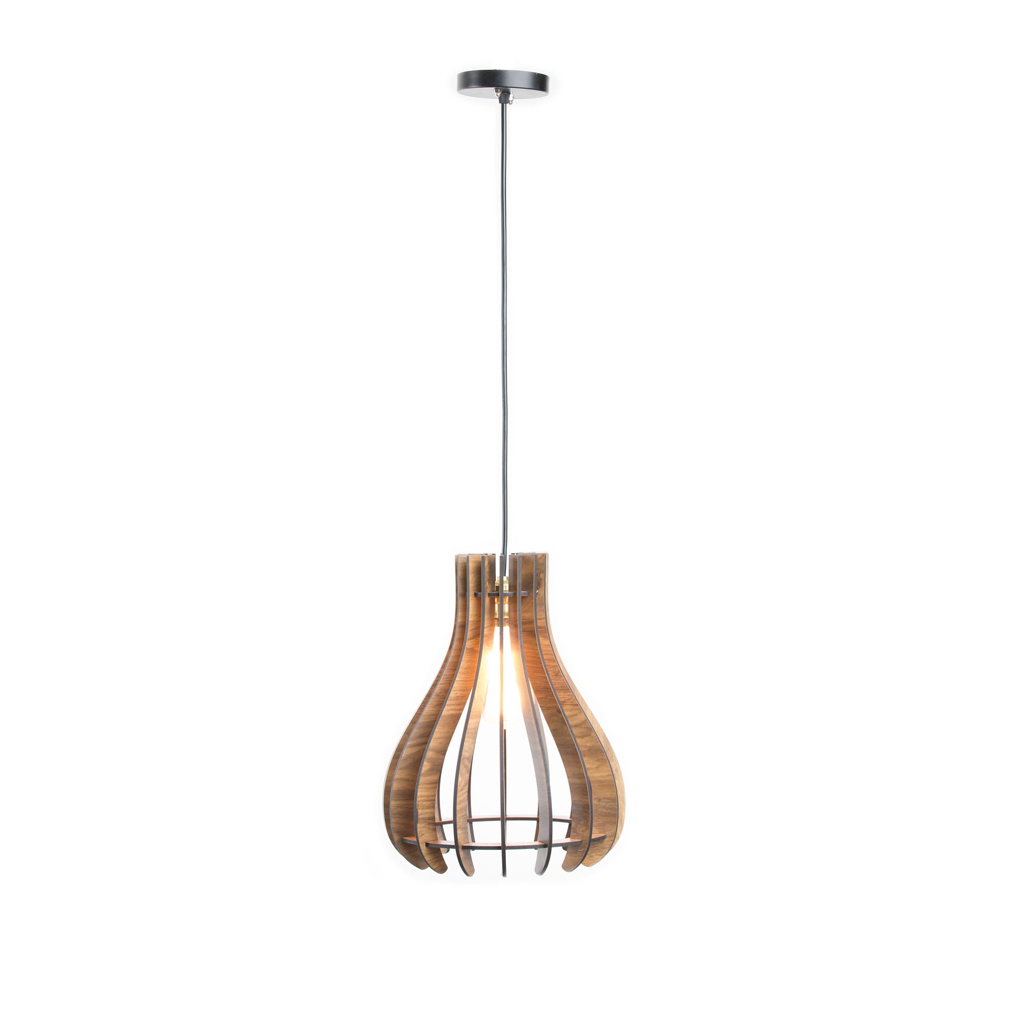 Modern poofy lamp
