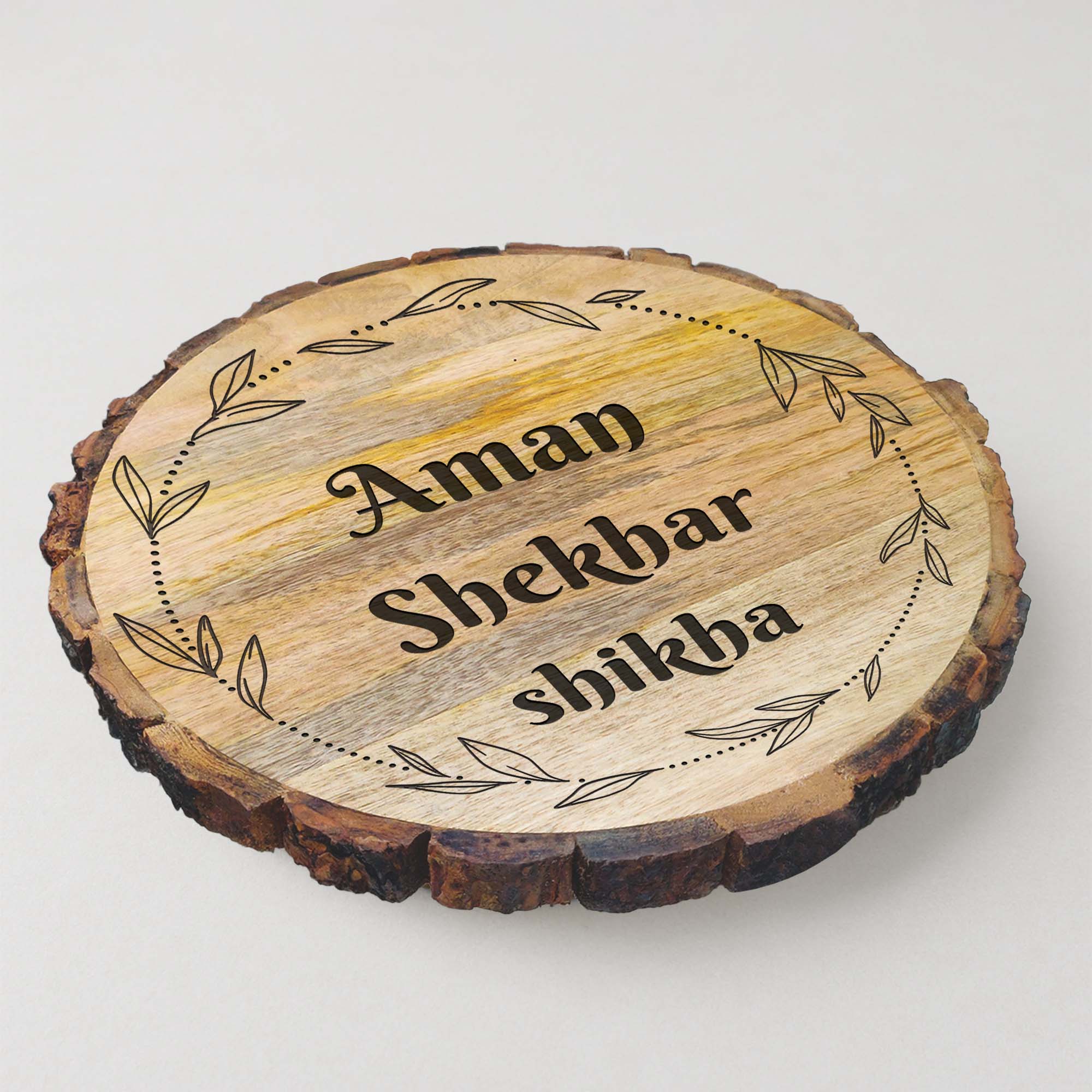 Customized Round Name Plate
