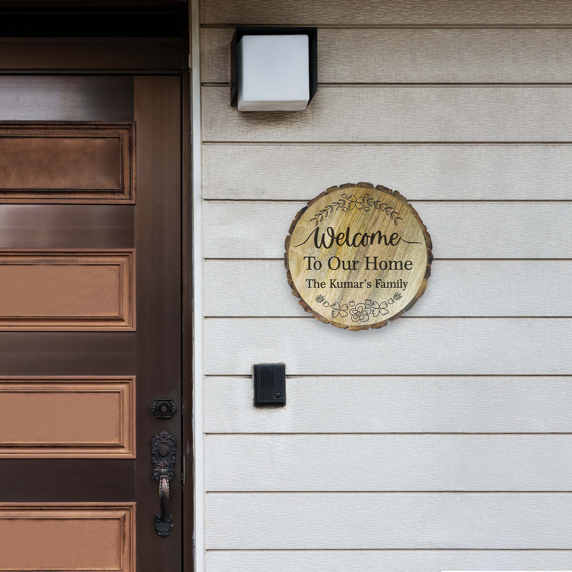 Customized Round Name Plate