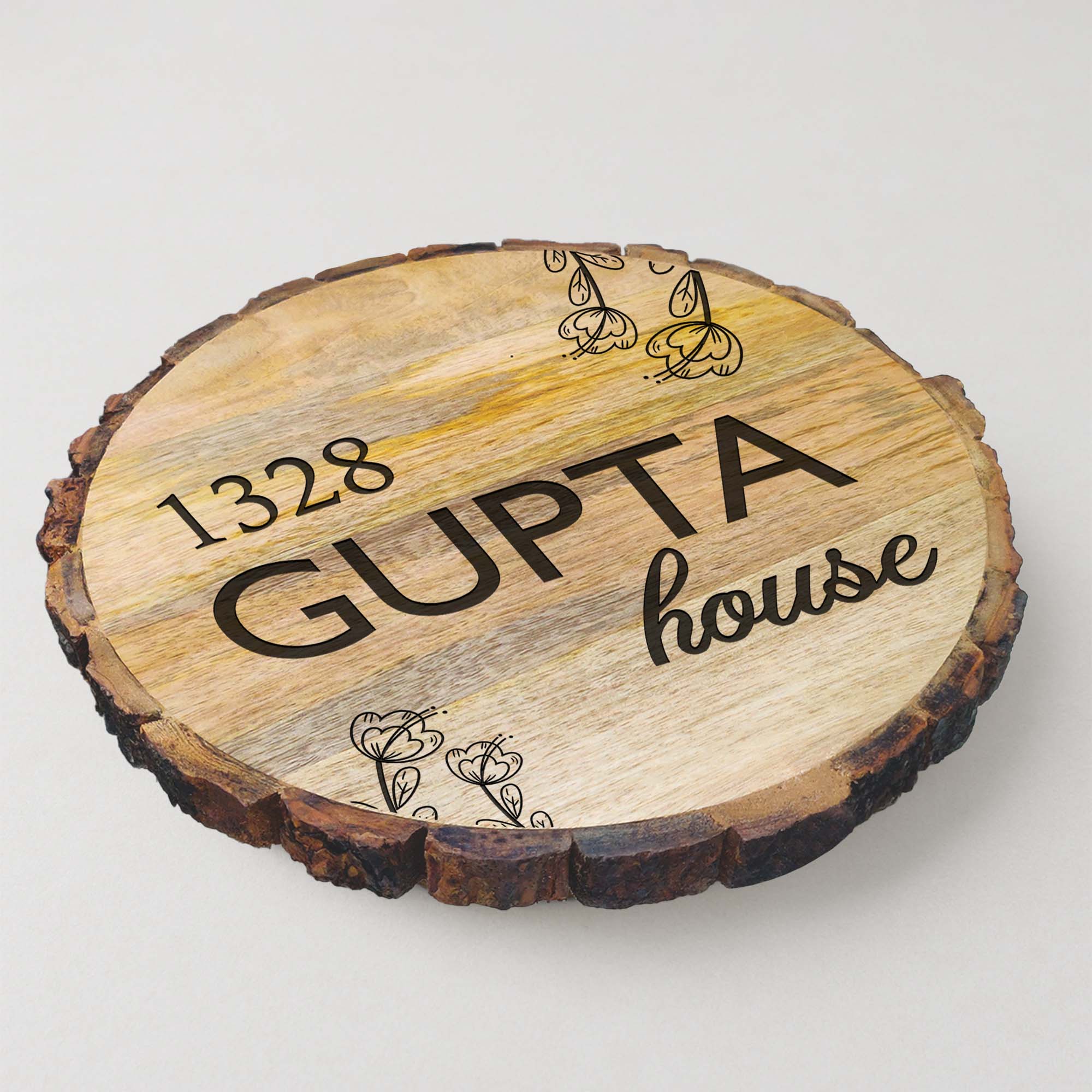 Customized Round Name Plate