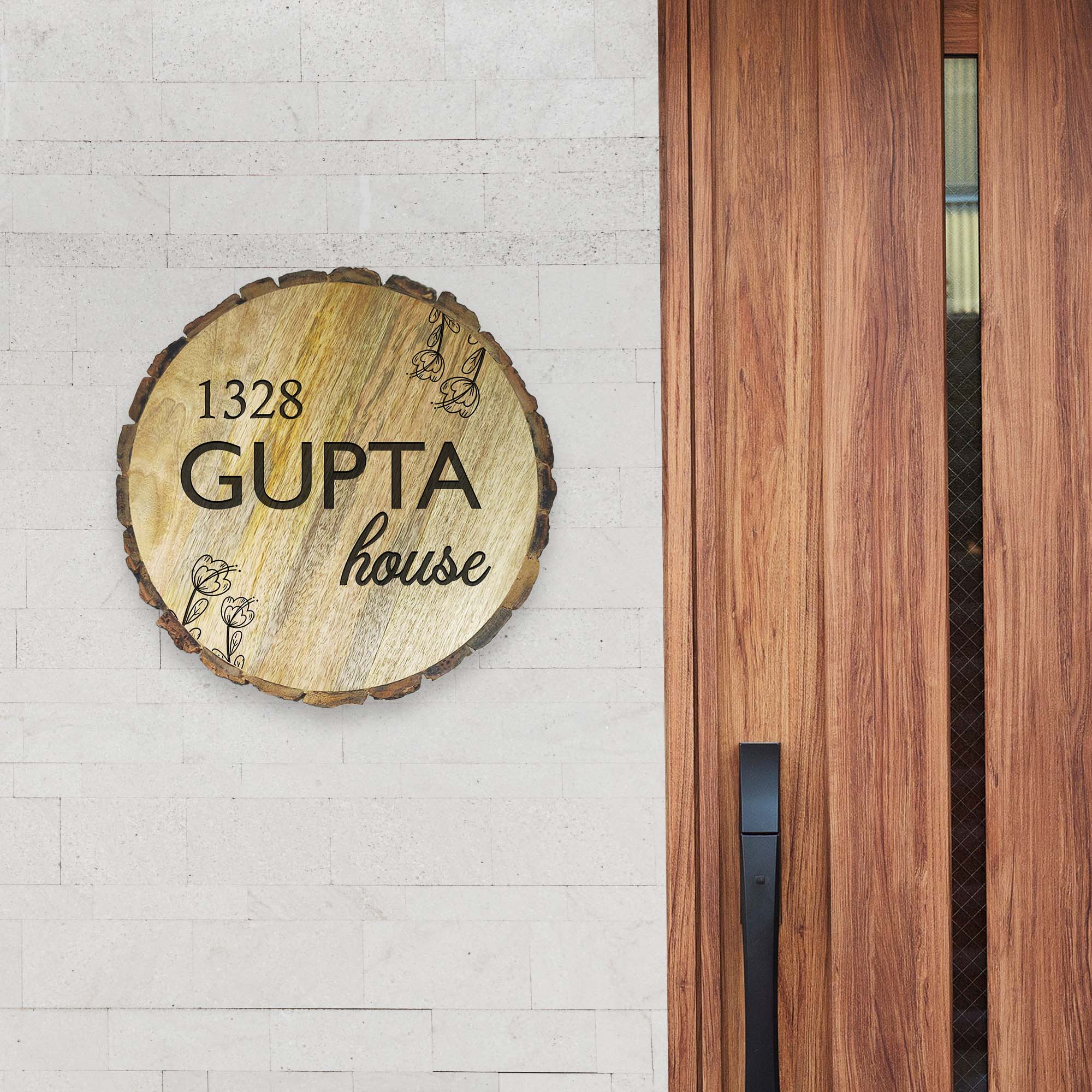 Customized Round Name Plate