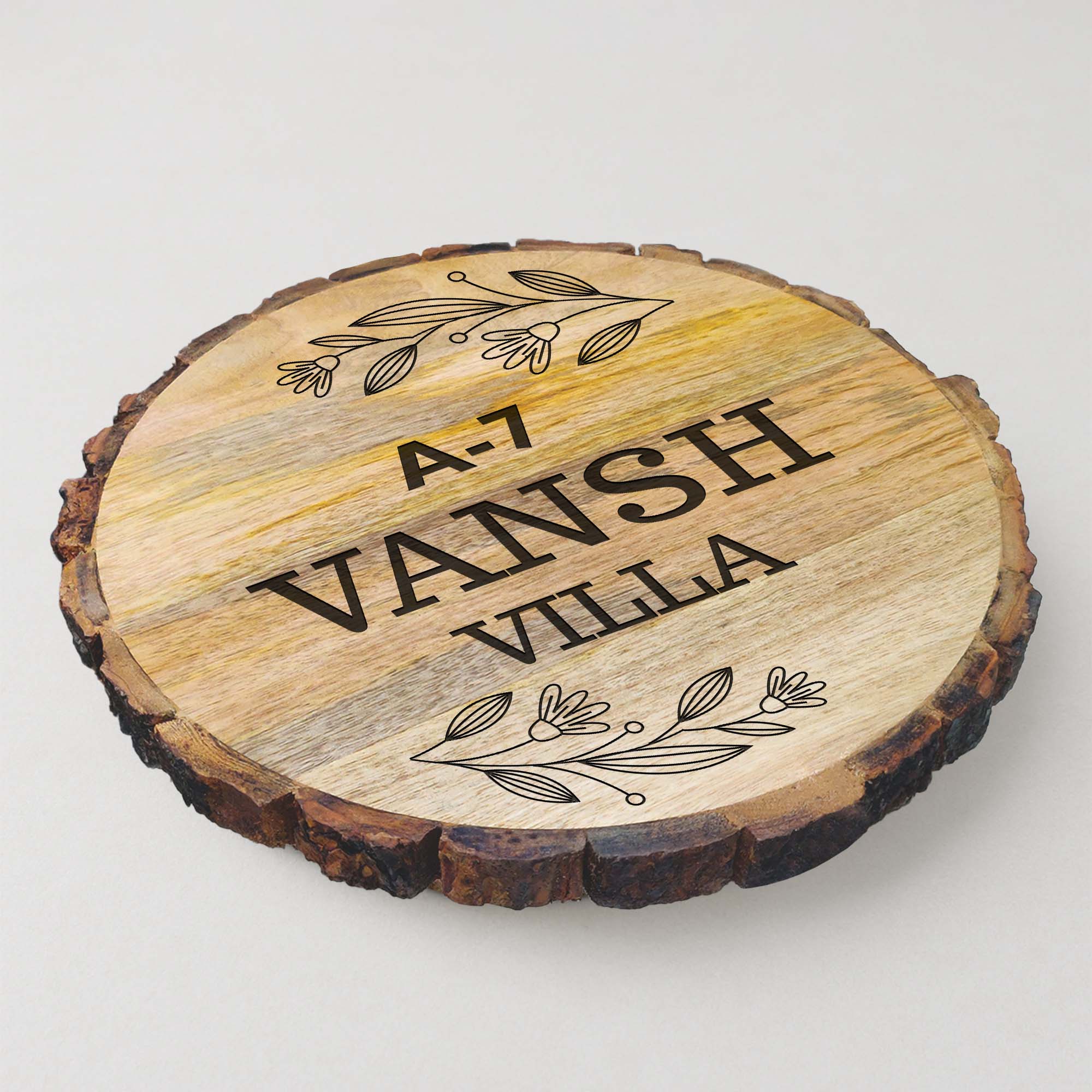 Customized Round Name Plate