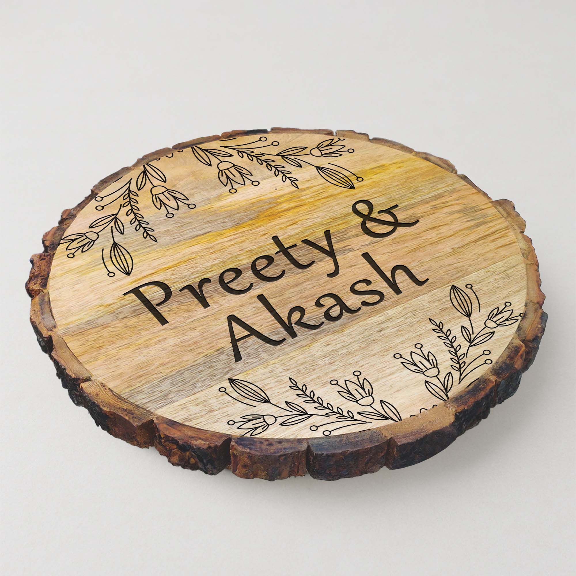 Customized Round Name Plate