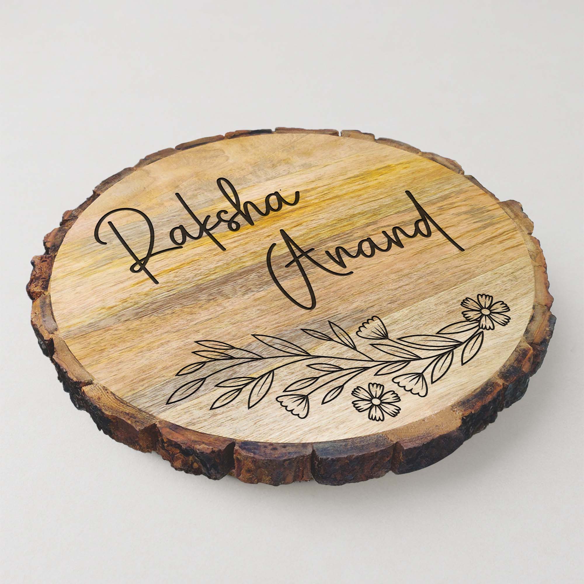 Customized Round Name Plate