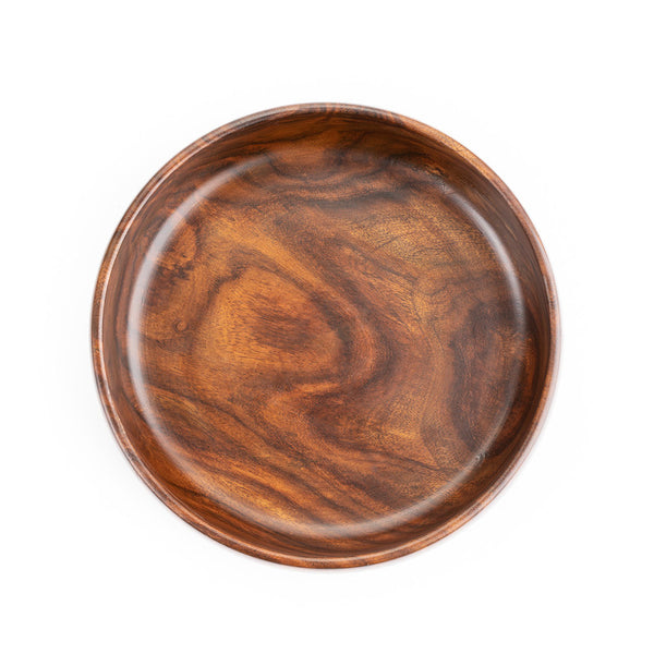 BARO WOODEN BOWLS - LARGE SET OF 2