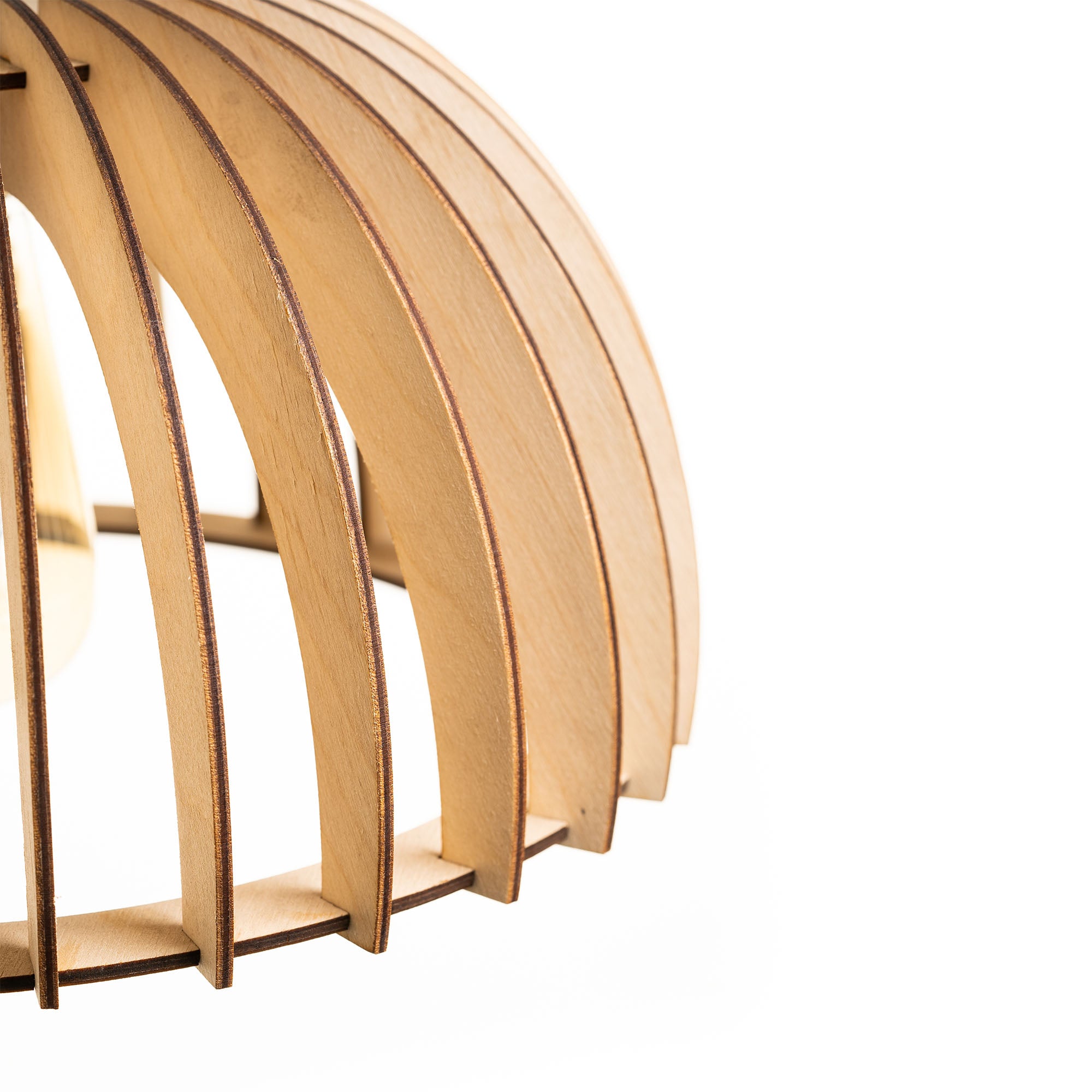 Bangu Birch Wood Ceiling Lamp