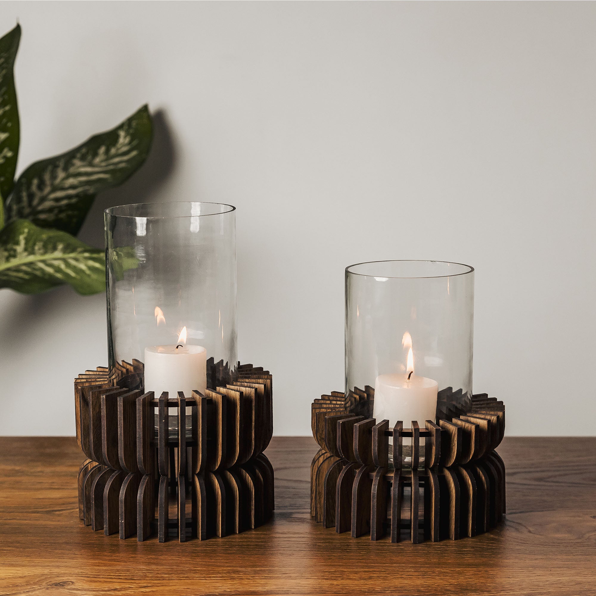 CHARLOTTE HURRICANE CANDLE HOLDER