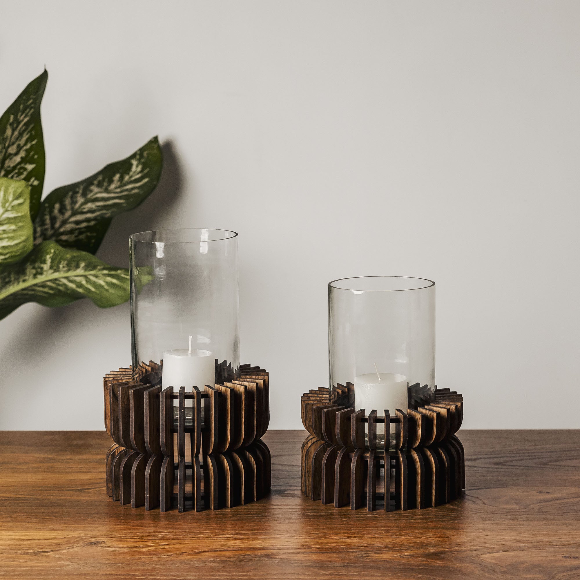 CHARLOTTE HURRICANE CANDLE HOLDER
