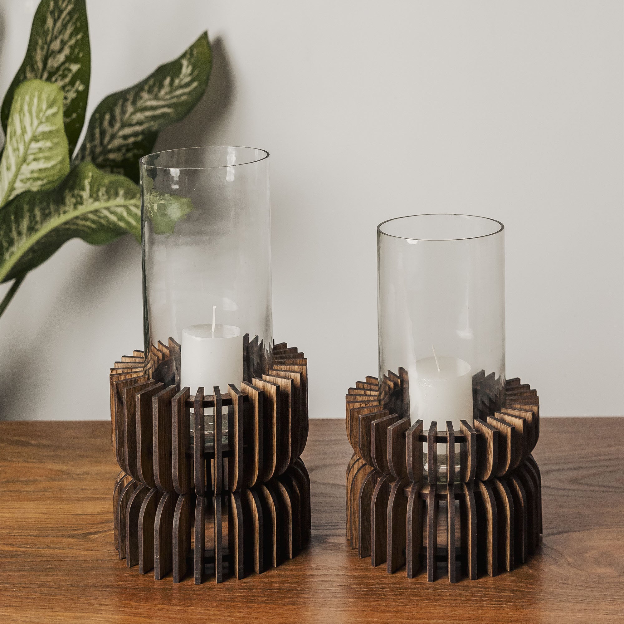 CHARLOTTE HURRICANE CANDLE HOLDER