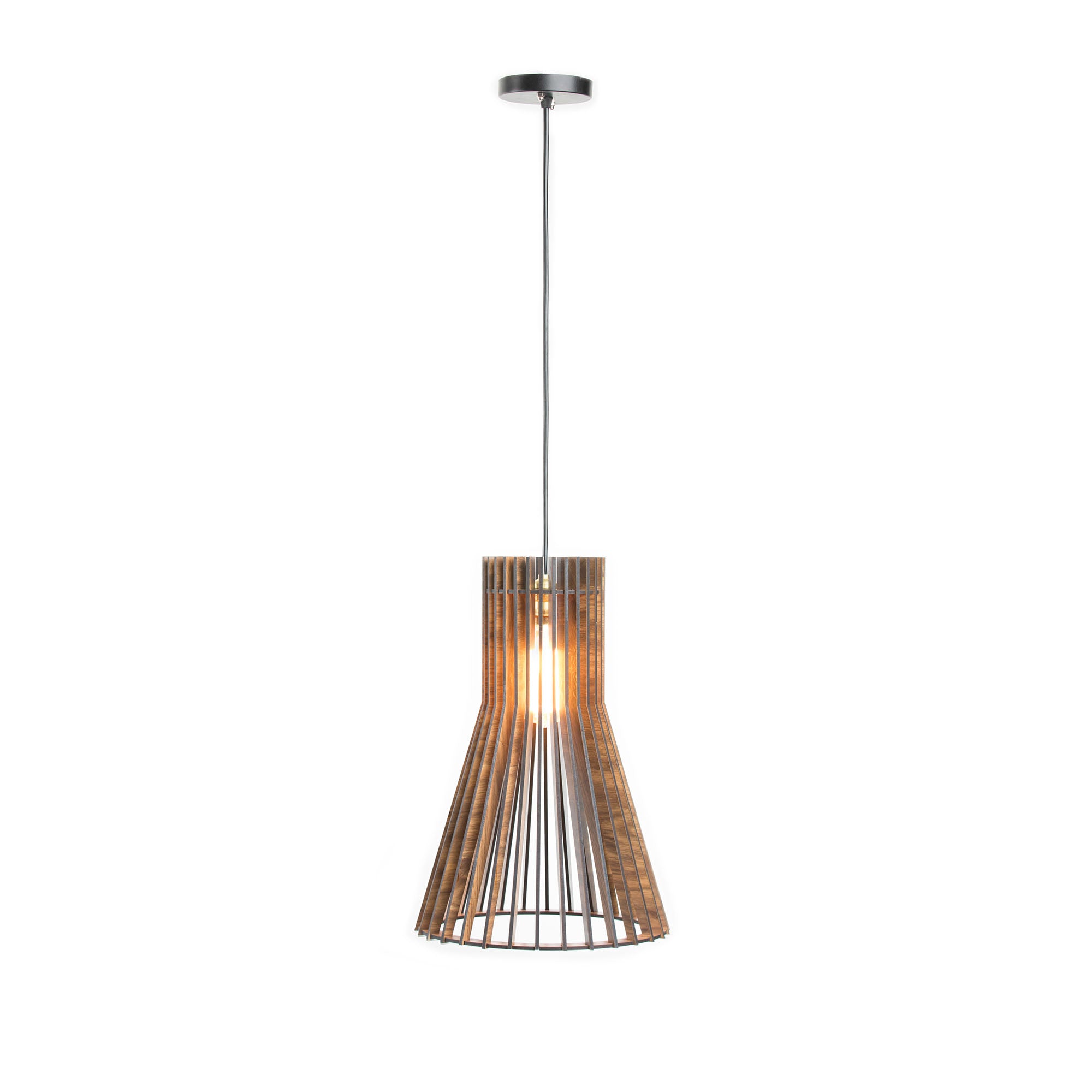Modern Geometric wooden lamp