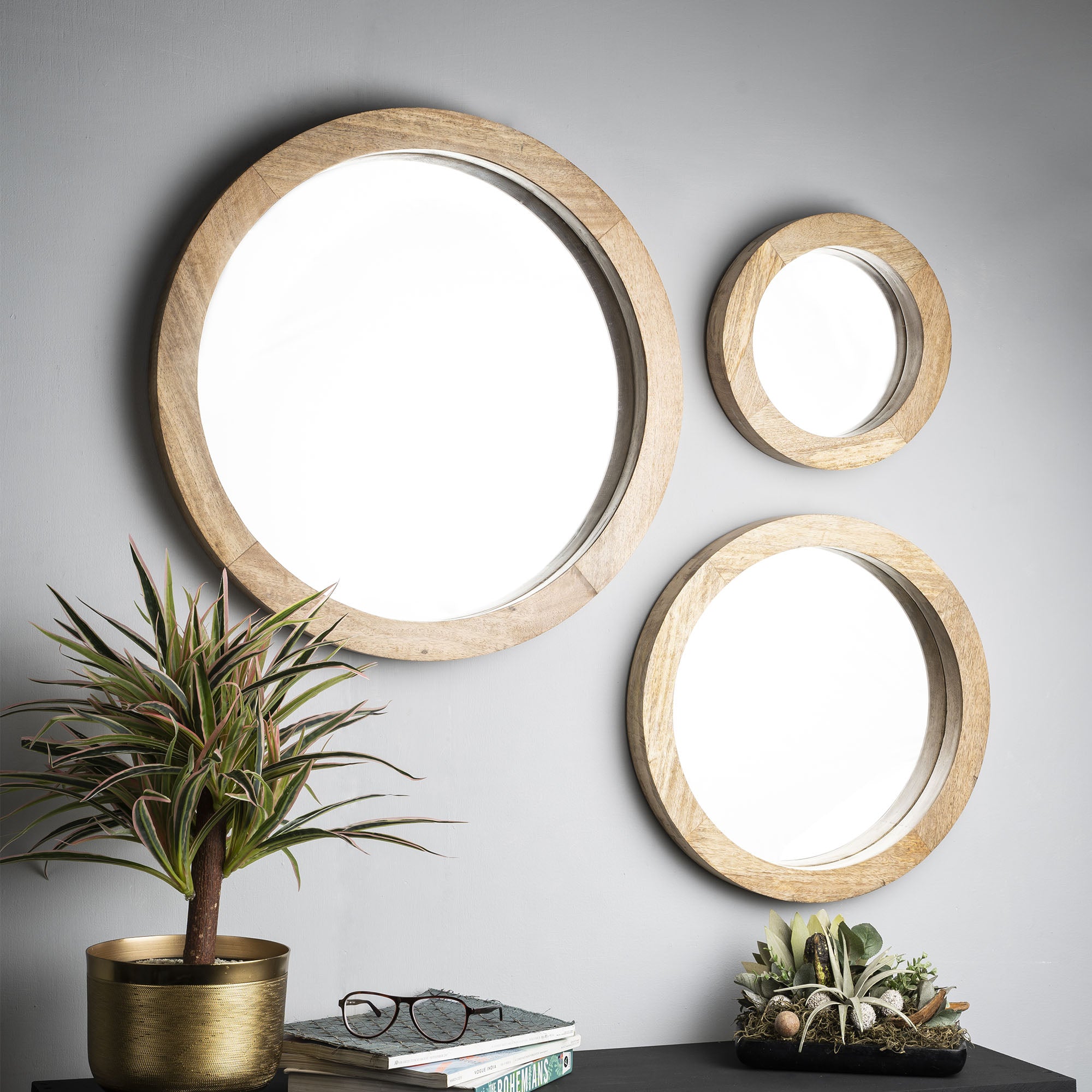 Amara Wall Mirror (Set of three)