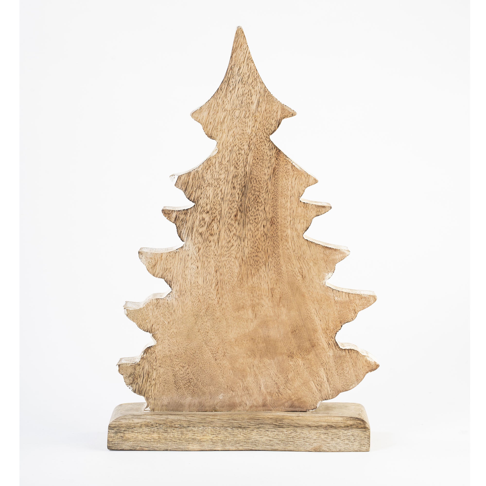 Rustic White Christmas Tree