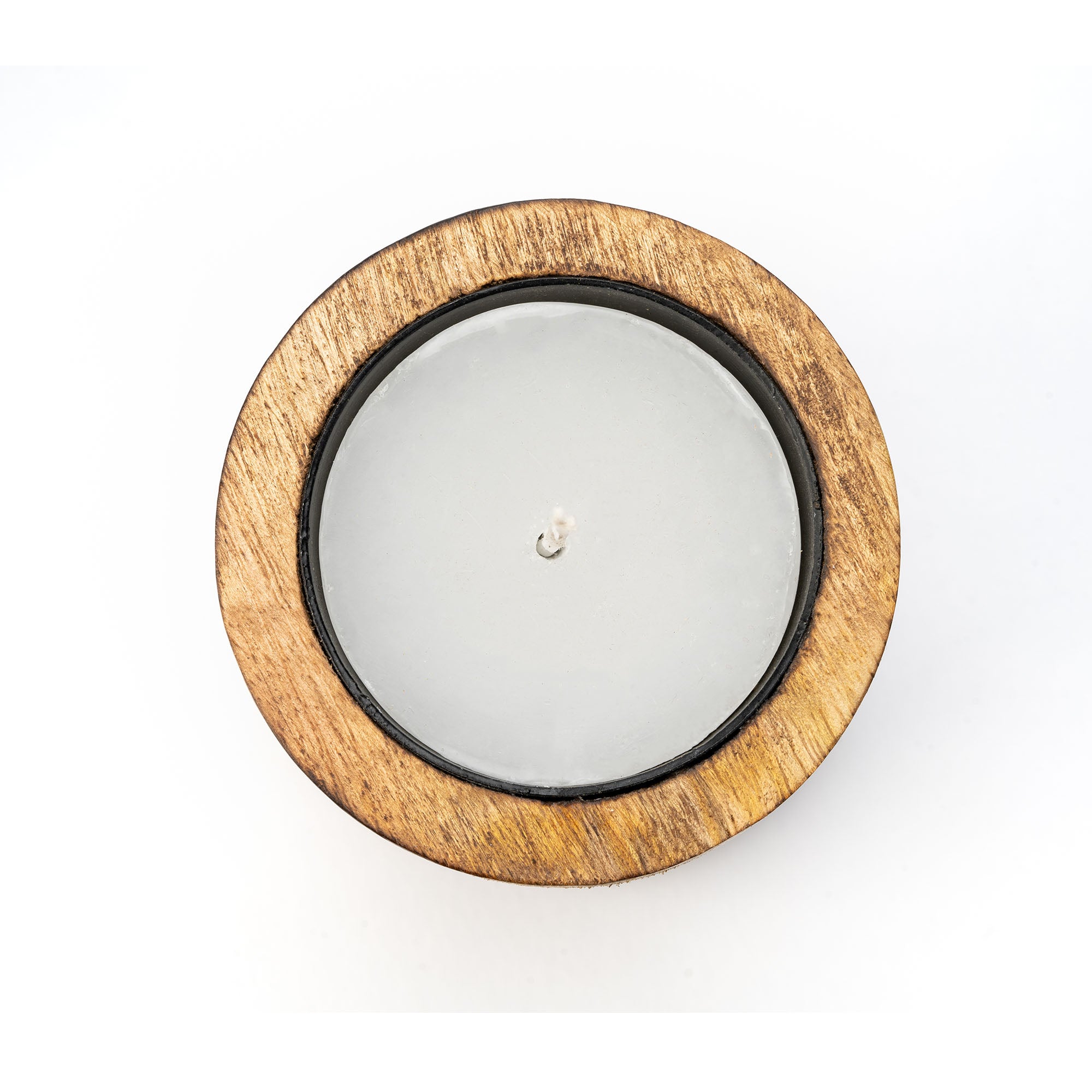BAKU Candle Holder (Burnt Finish)