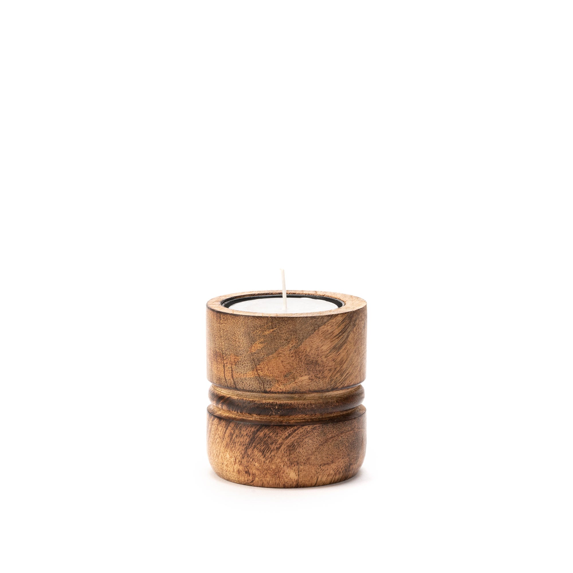 BAKU Candle Holder (Burnt Finish)