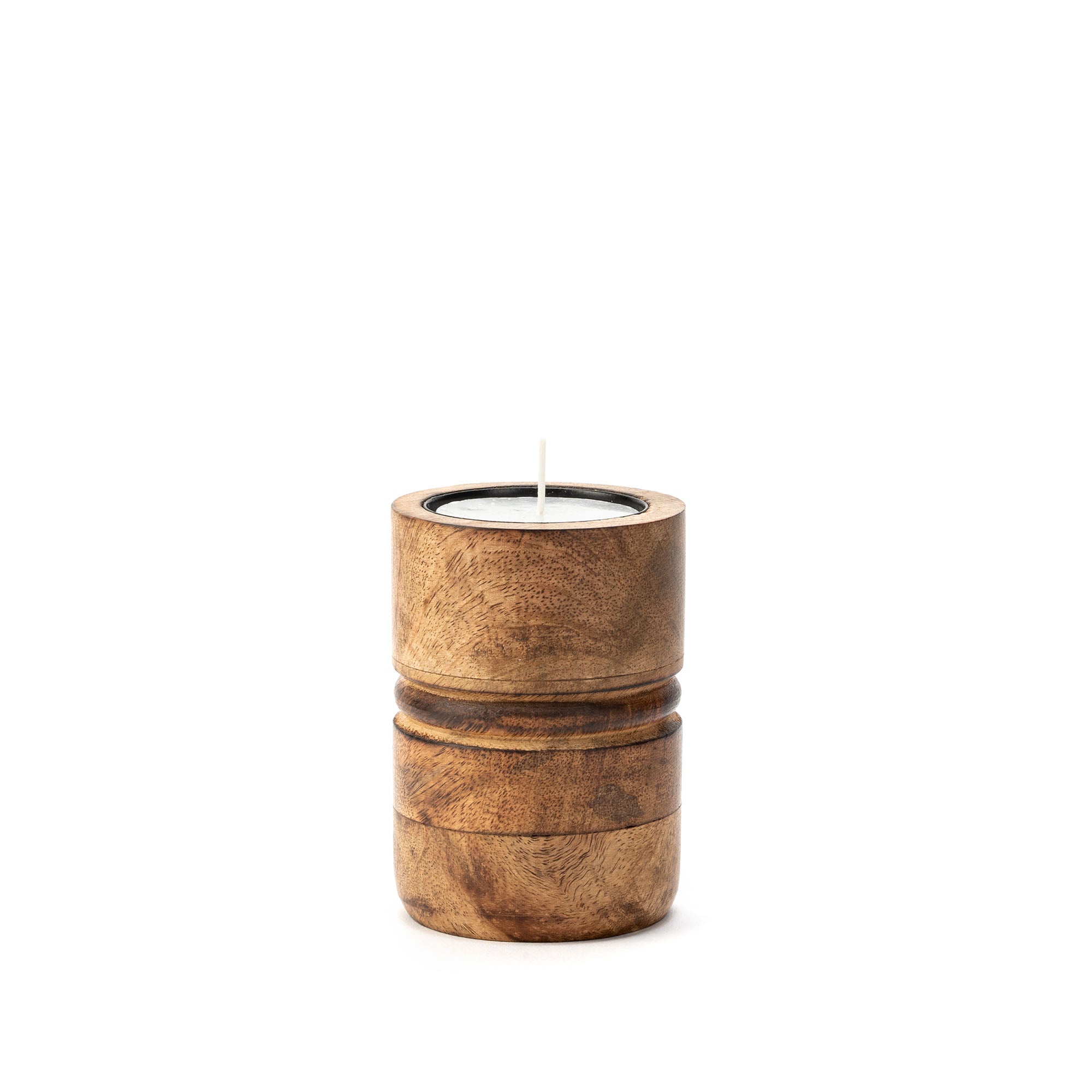 BAKU Candle Holder (Burnt Finish)