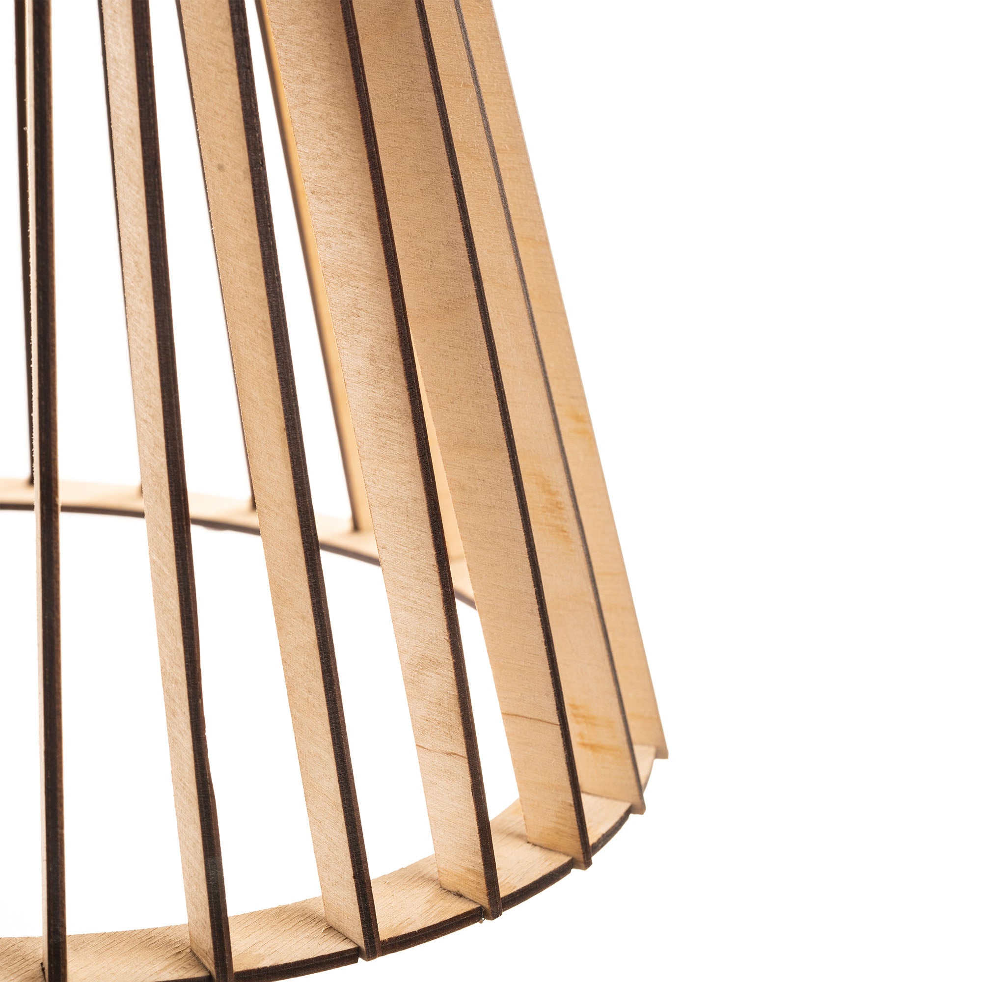 Biana Birch Wood Ceiling lamp