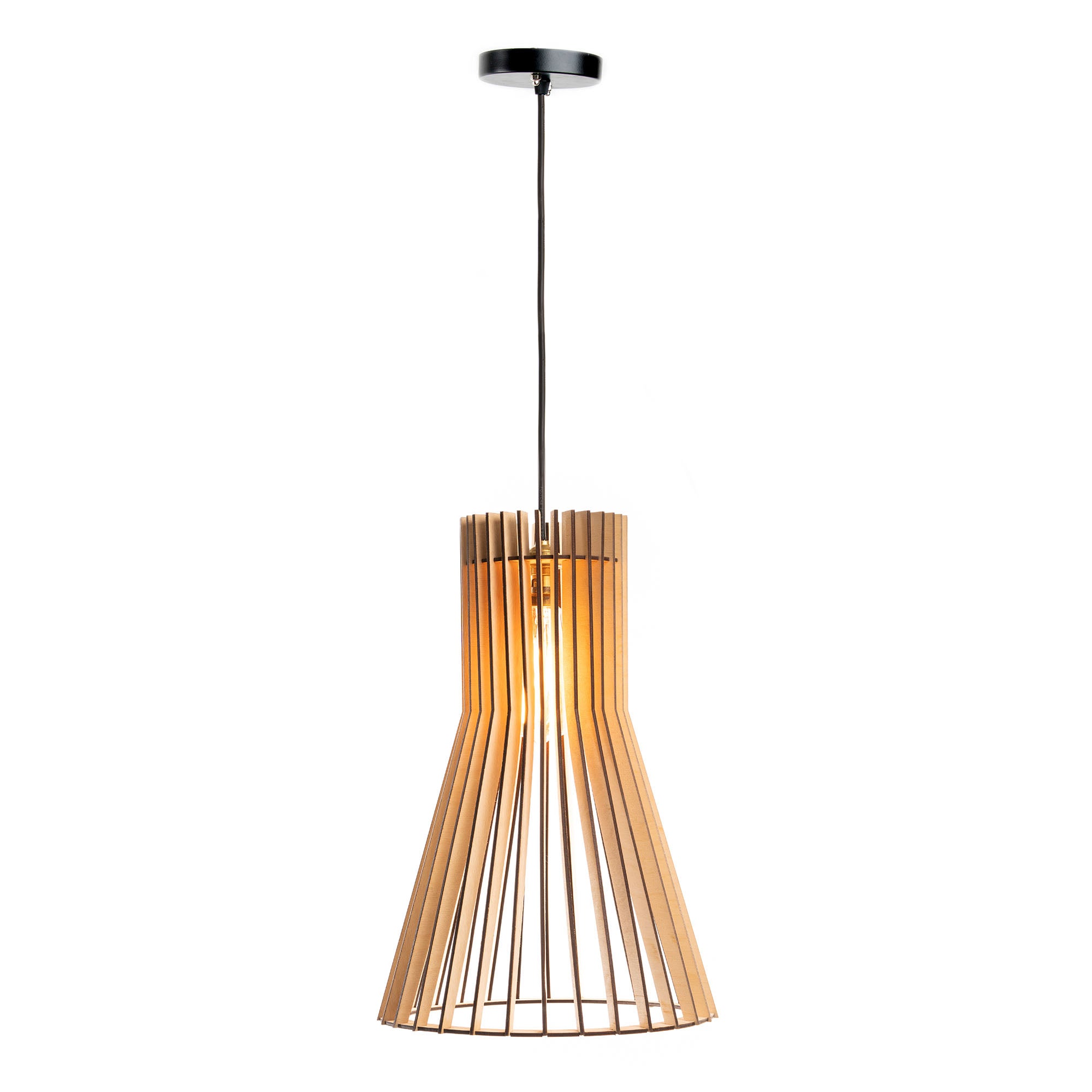 Biana Birch Wood Ceiling lamp