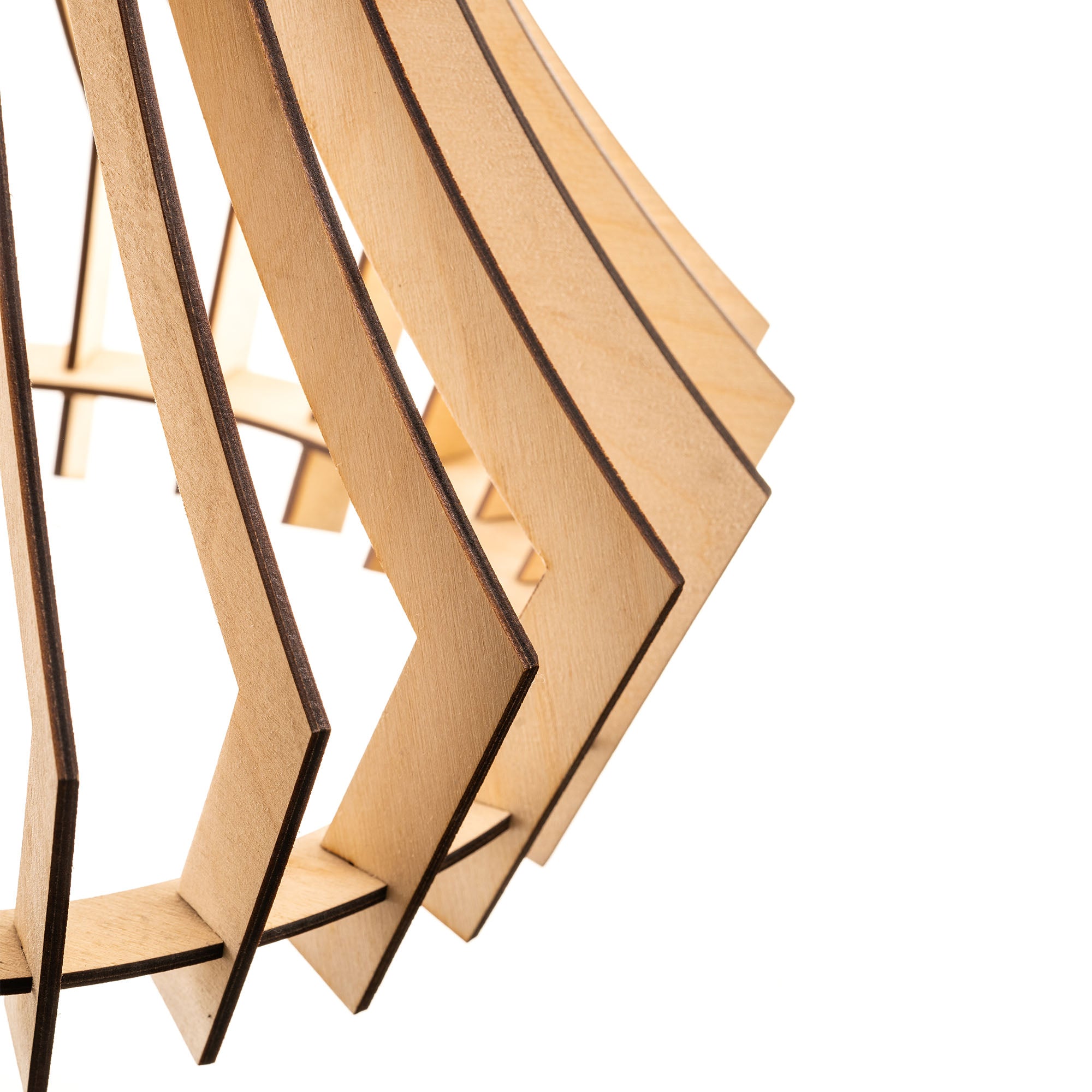 Bohem Birch Wood pendant lamp