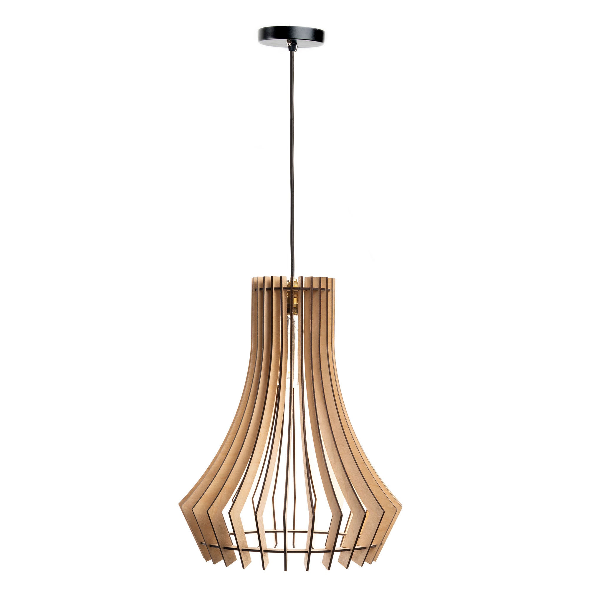 Bohem Birch Wood pendant lamp