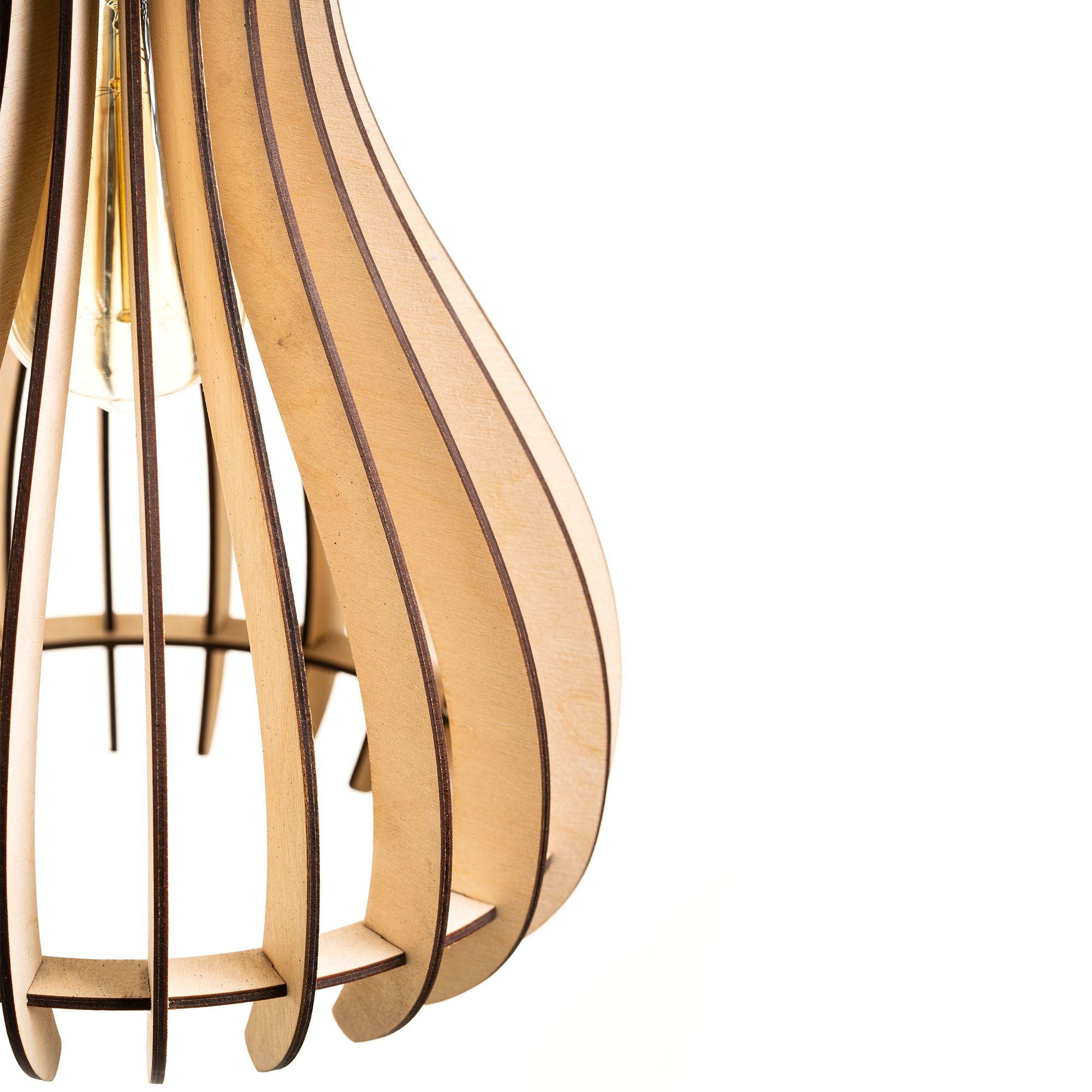 Baami Birch Wood lamp