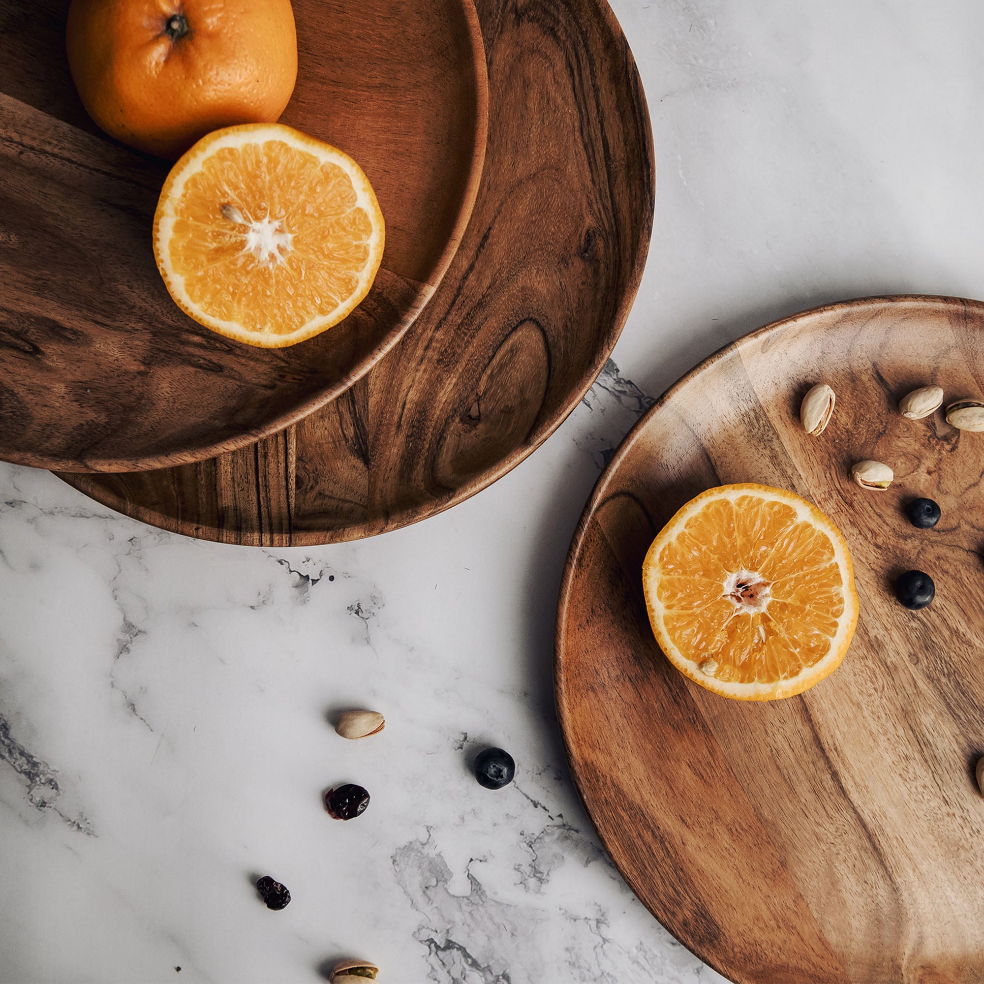Dune Acacia Plates Set of 4 - Large