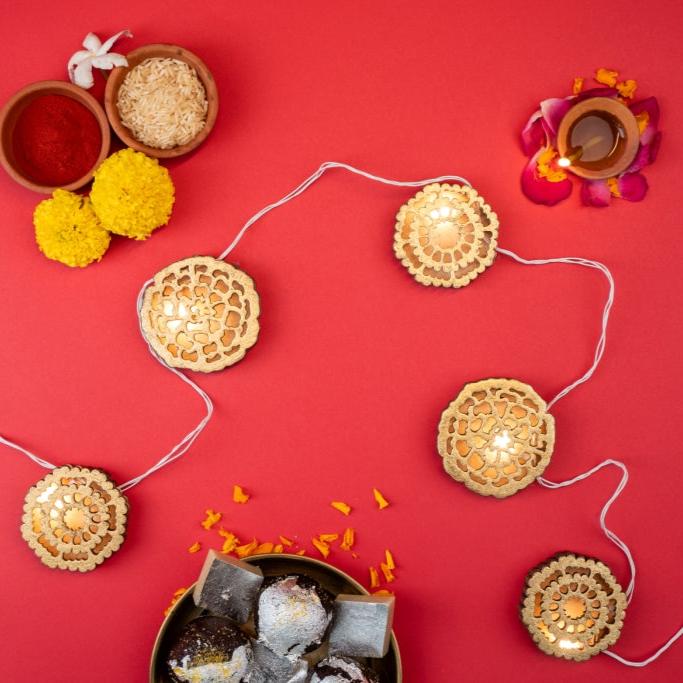 3D Flower Bunting