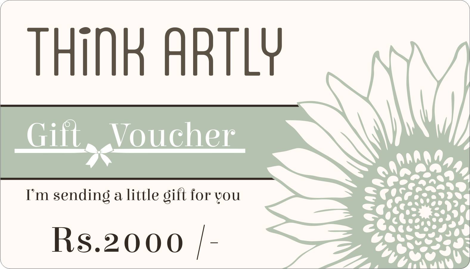 Think Artly Store Gift Card