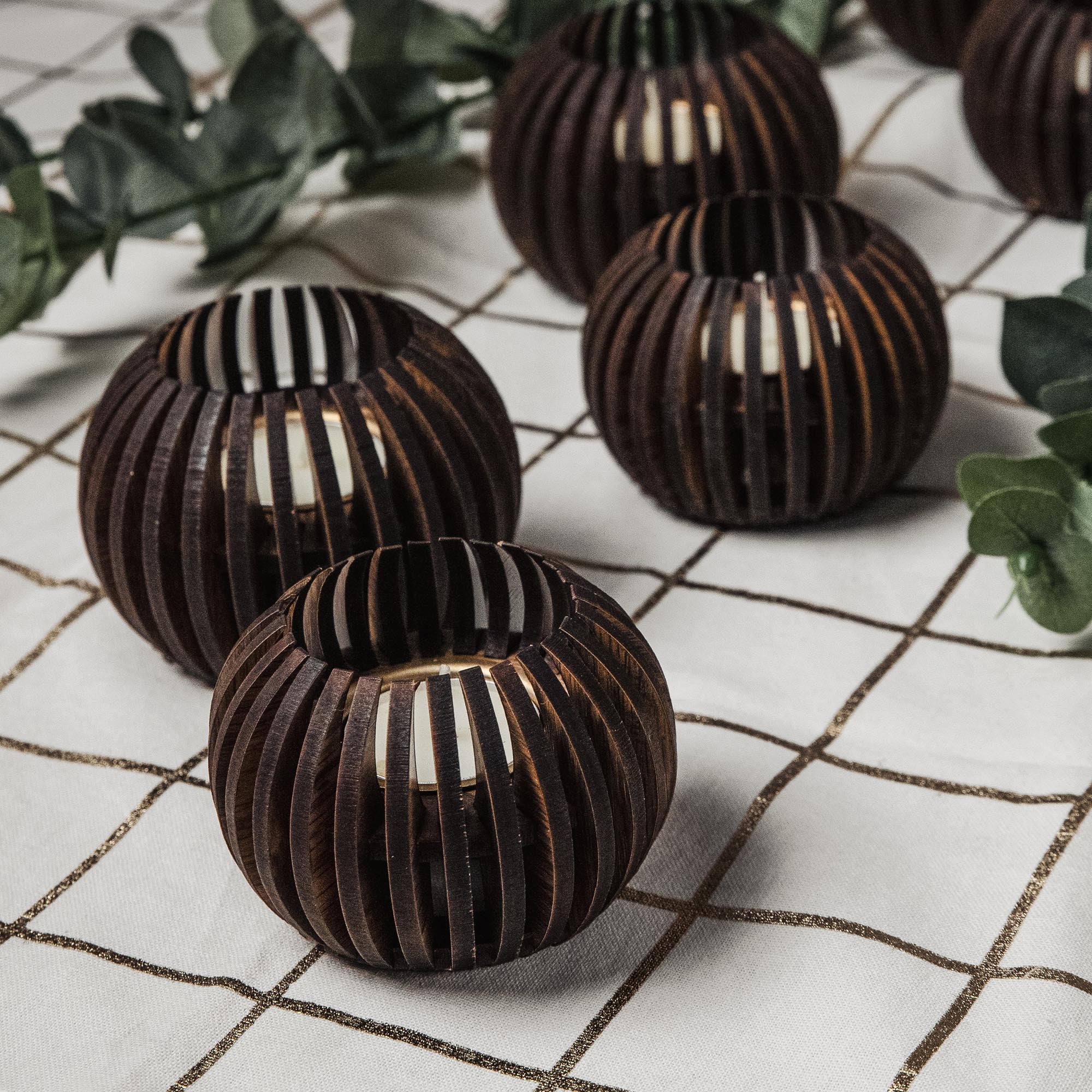 CIANA TEALIGHT HOLDER SET OF 4