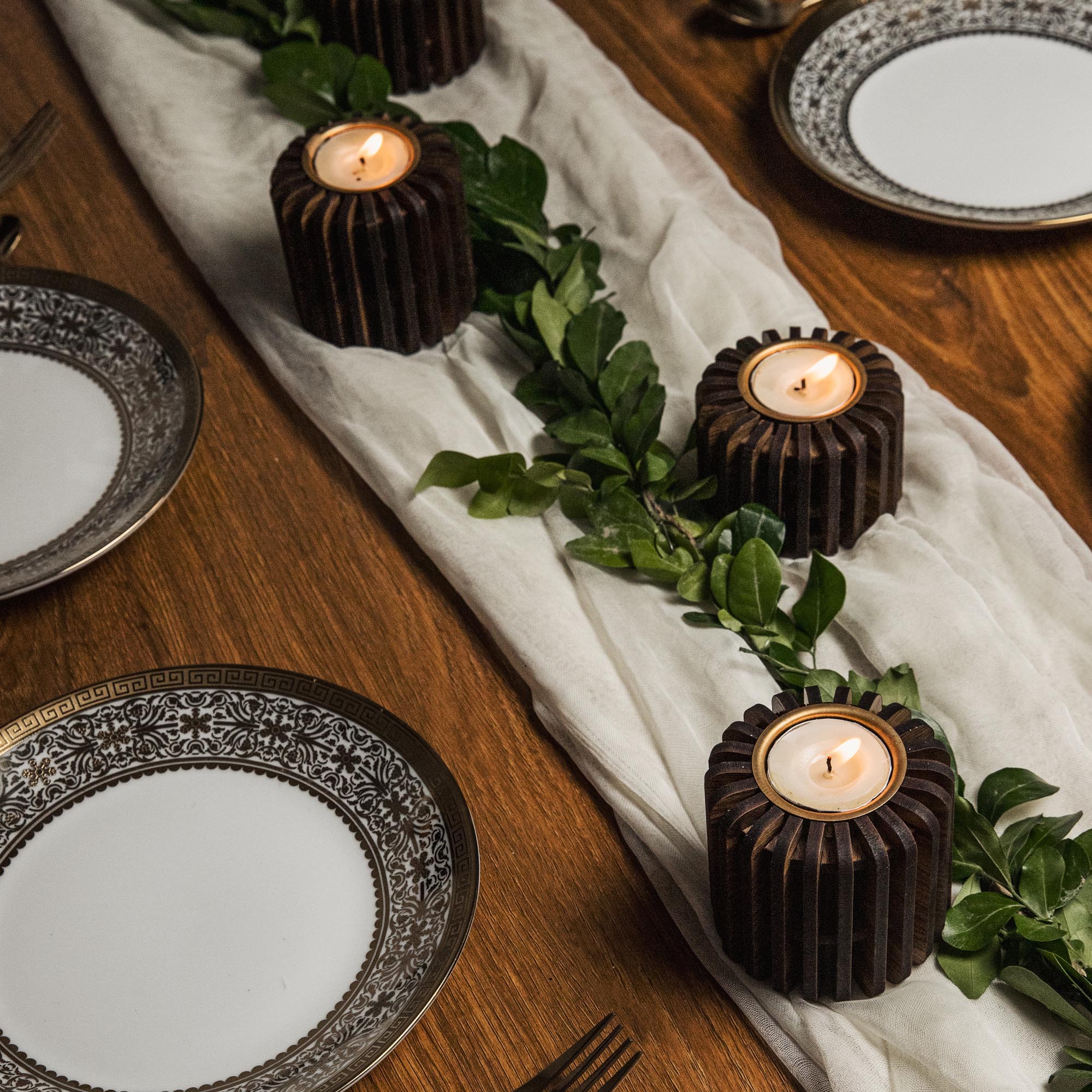 CELESTE TEALIGHT HOLDER SET OF 6