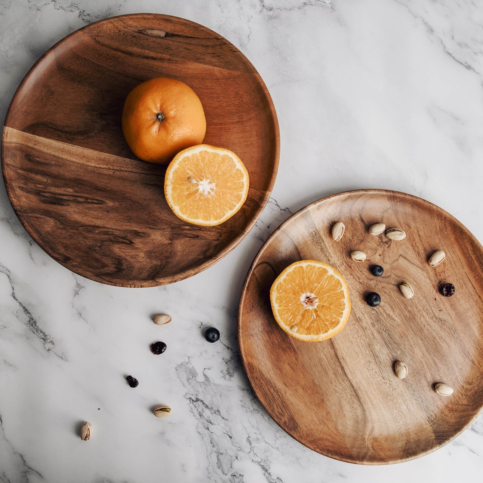 Dune Acacia Plates Set of 2 - Medium