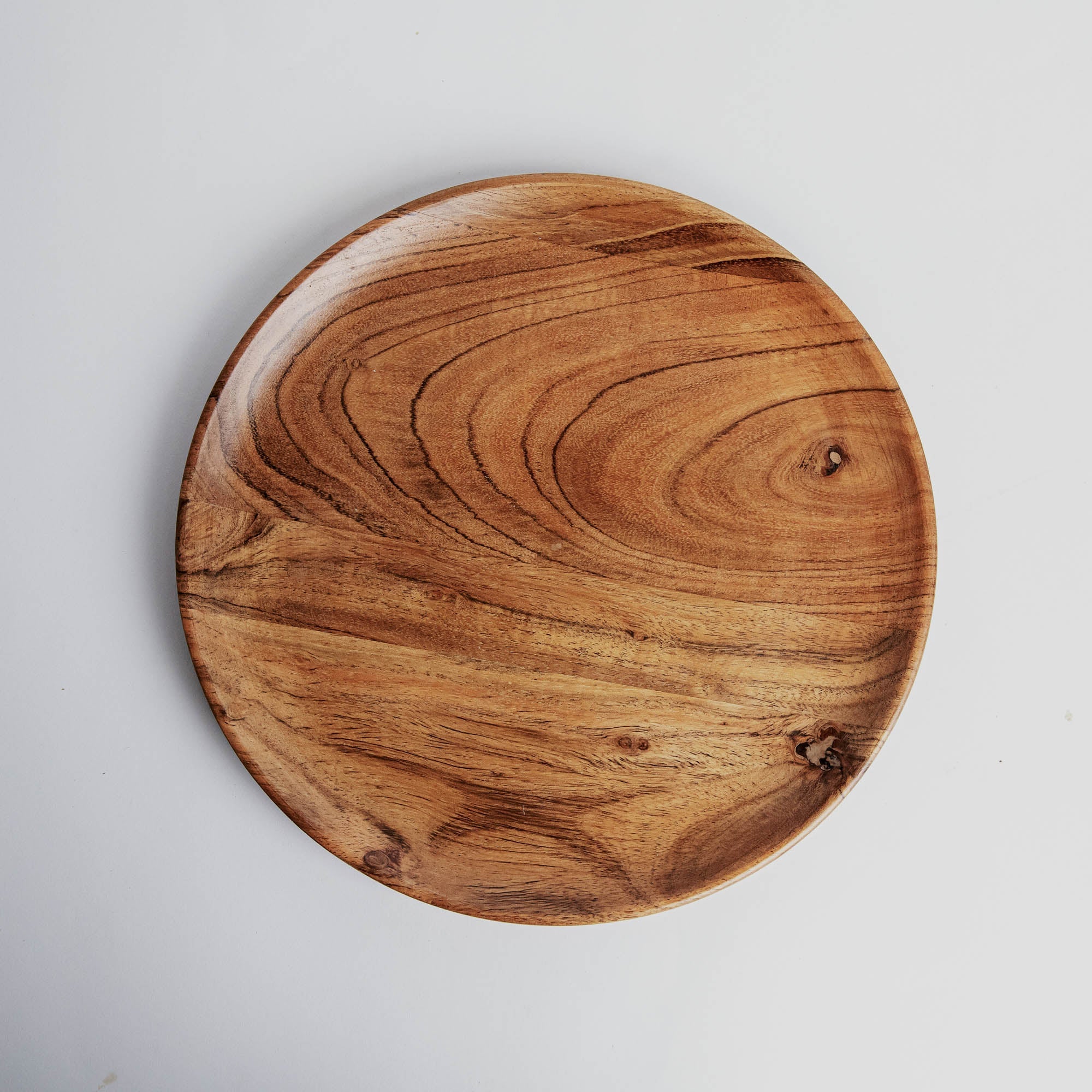 Dune Acacia Plates Set of 2 - 1 Large 1 Small