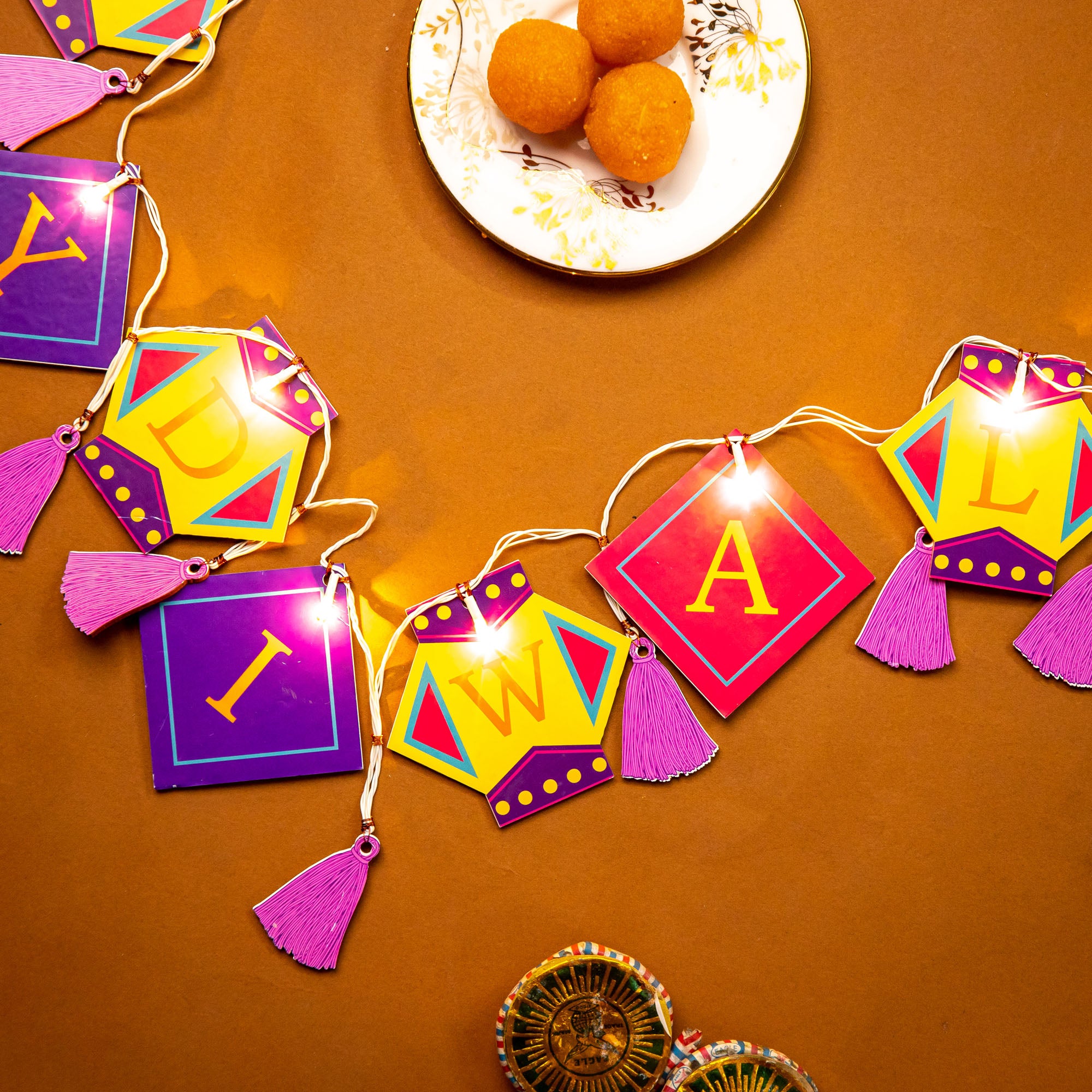 Lantern - HAPPY DIWALI Festive Light Bunting