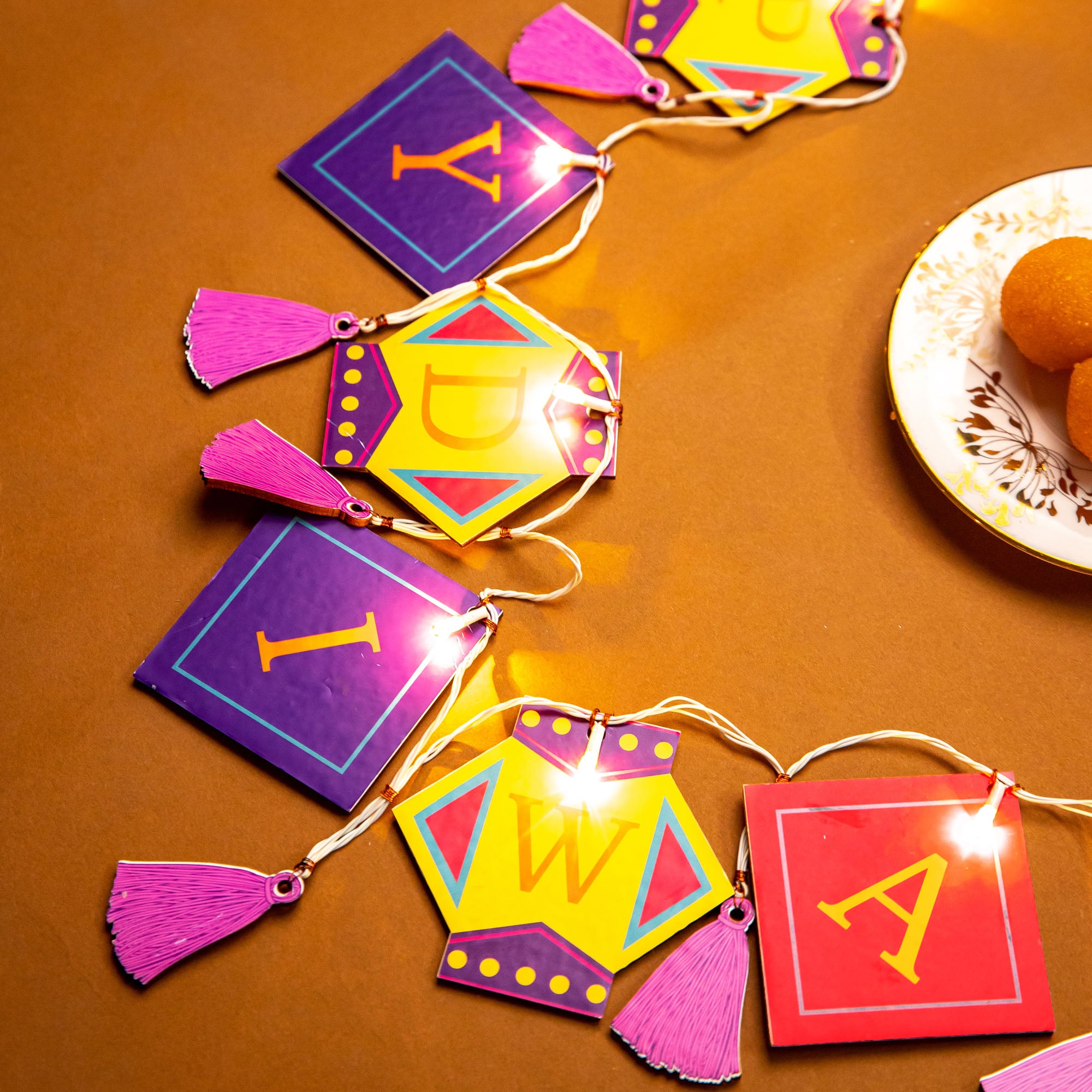 Lantern - HAPPY DIWALI Festive Light Bunting